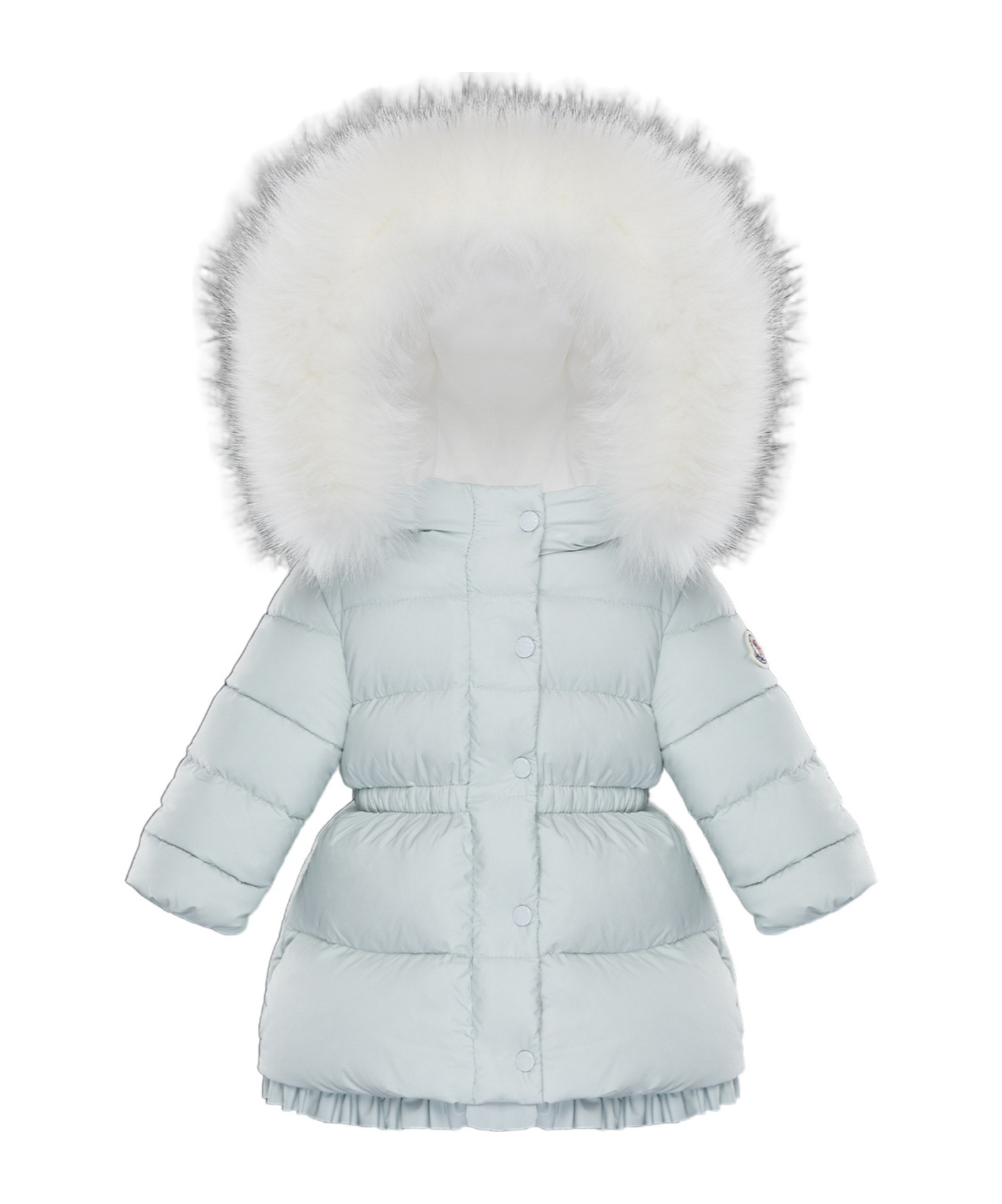 Moncler Fur-lined Hooded Down Jacket