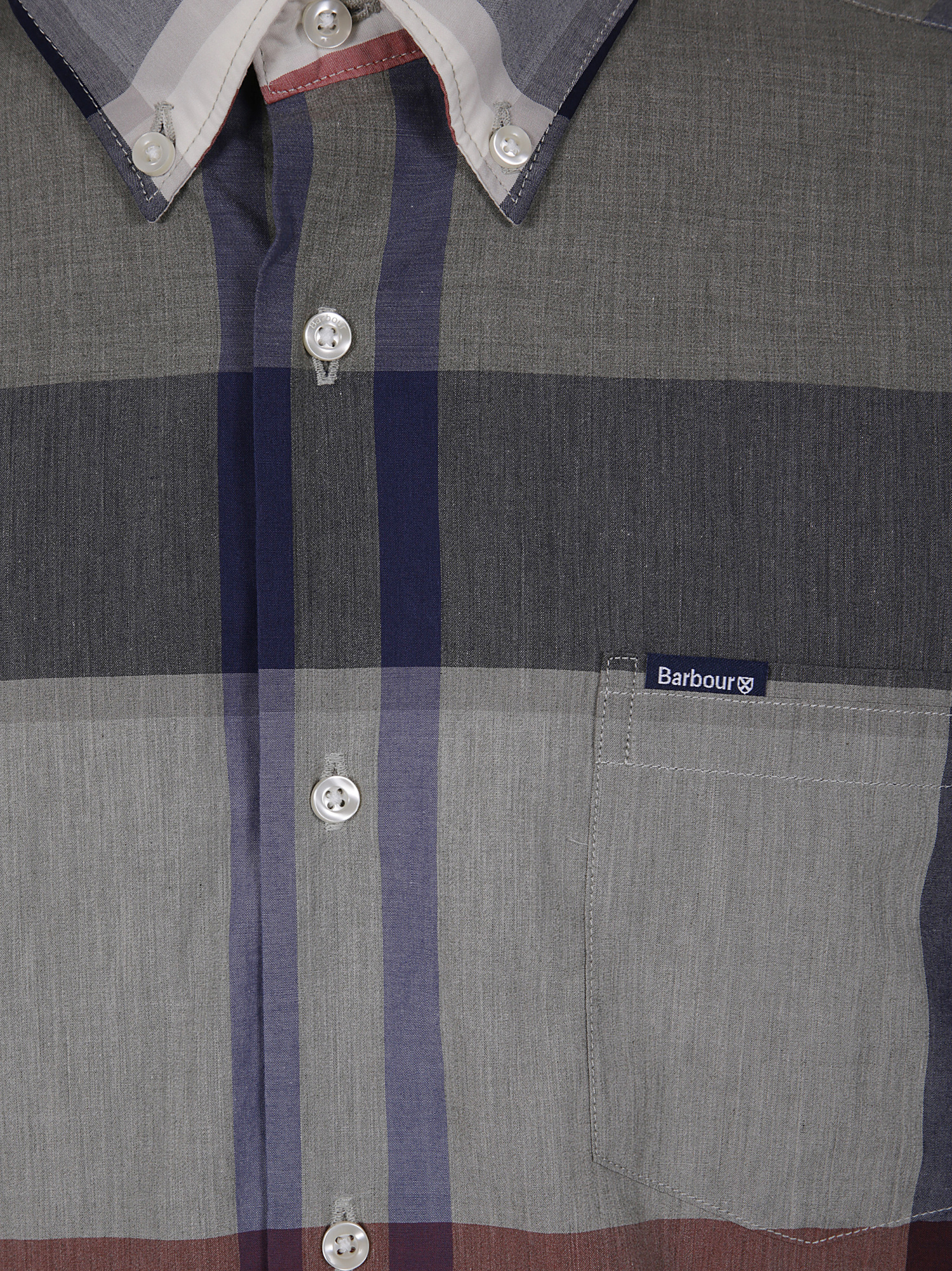 Shop Barbour Long-sleeved Shirt In Black