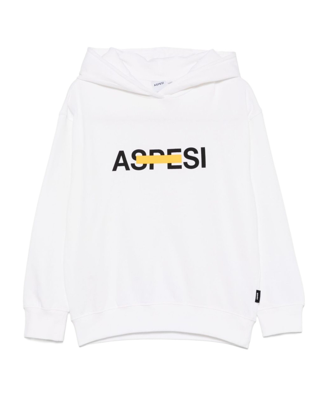 Aspesi Logo-print Hoodie In White