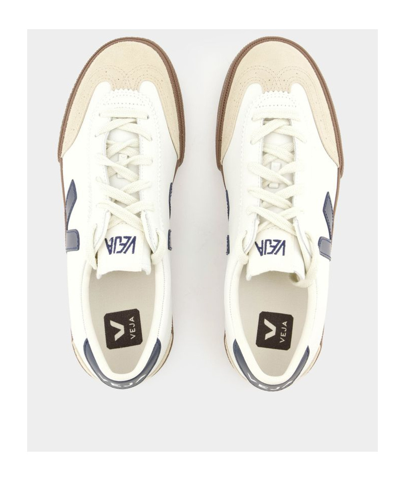 Veja Volley Leather Sneaker In Brown