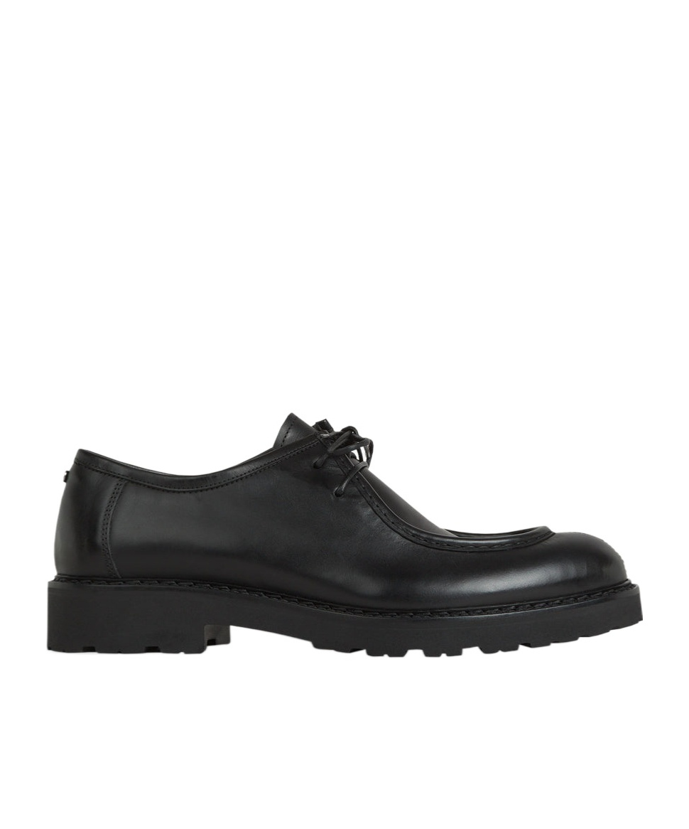 CANALI ROUND-HEAD CASUAL SHOES 