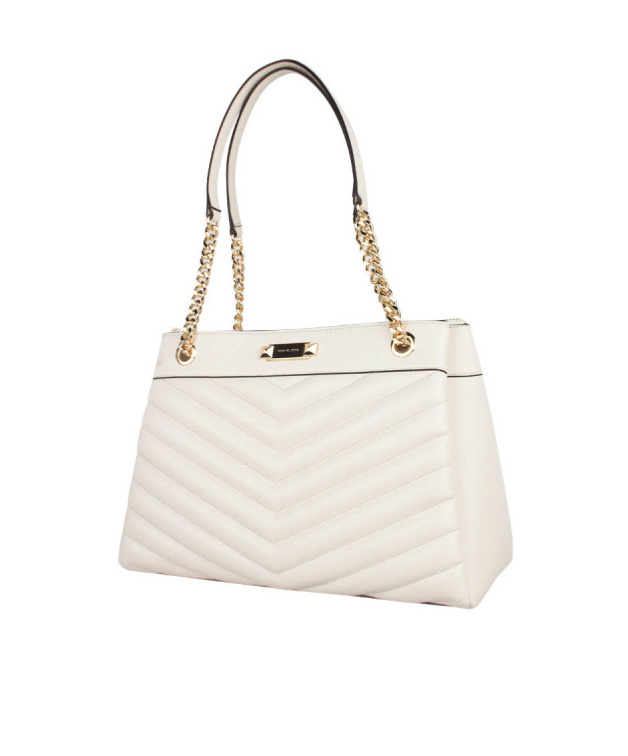 Michael Kors Whitney Medium Quilted Tote Bag In Pink