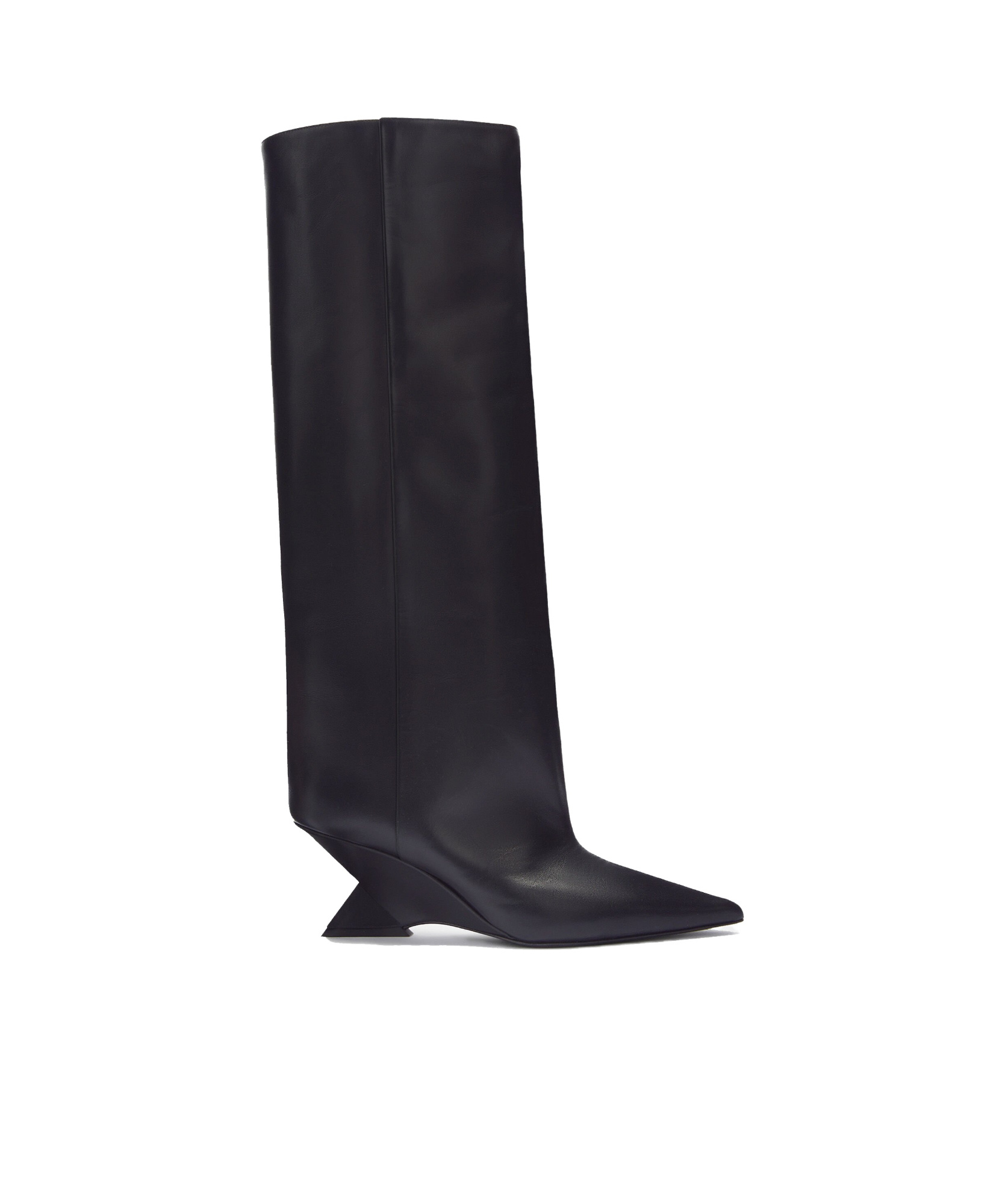 Attico Cheope Tube Boots In Black
