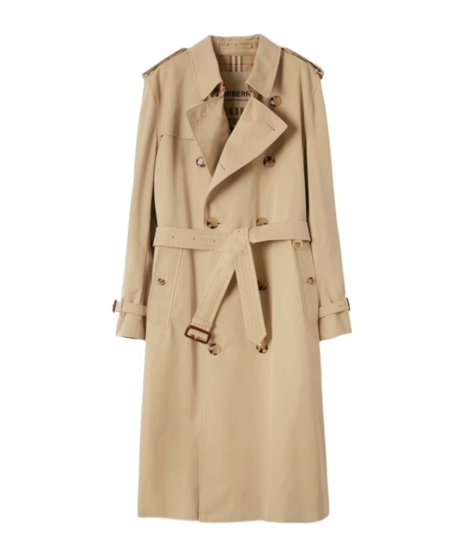 Burberry Kensington Heritage Long Trench Coat Clothing In Brown