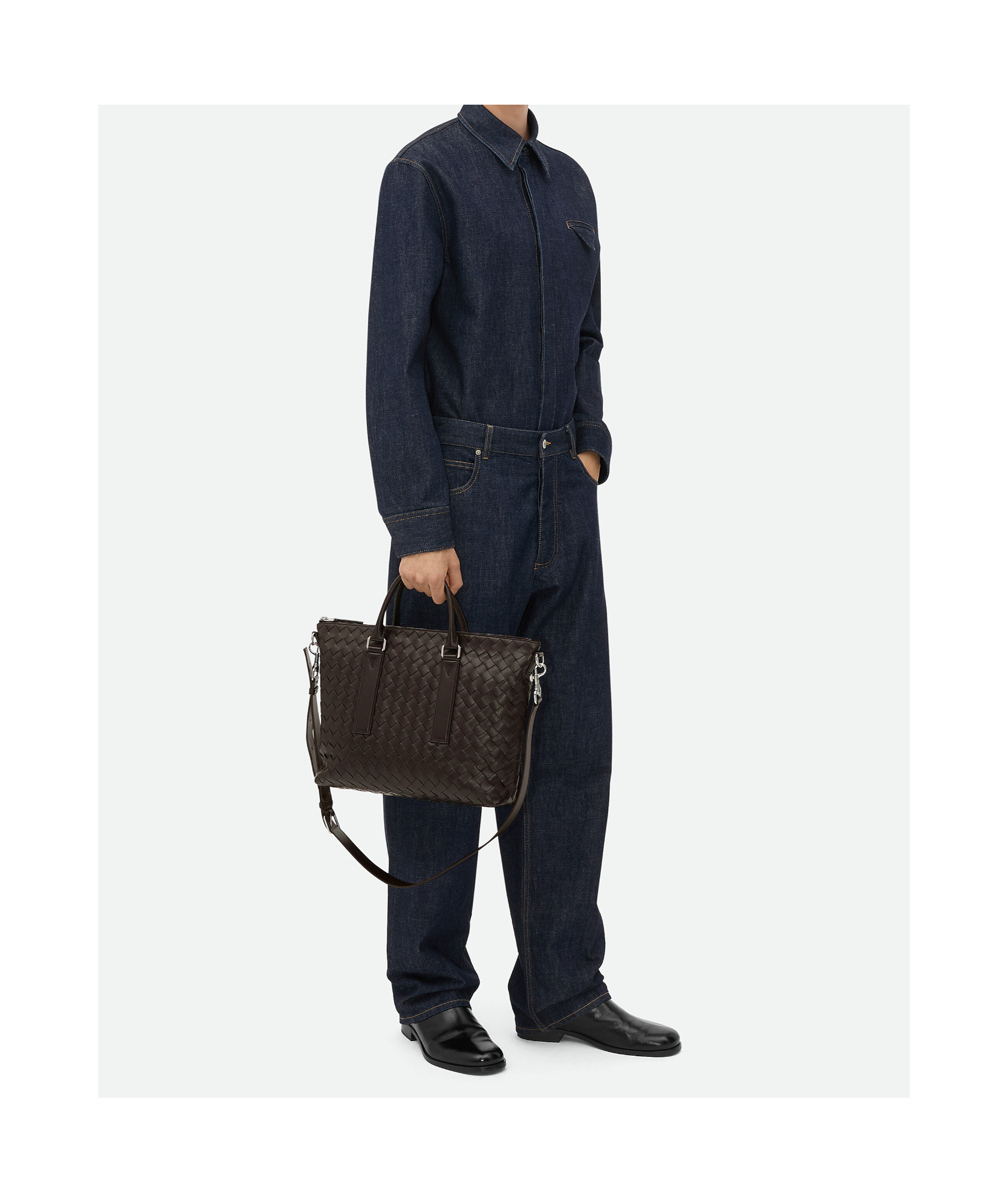BOTTEGA VENETA INTRECCIATO SOFT BRIEFCASE