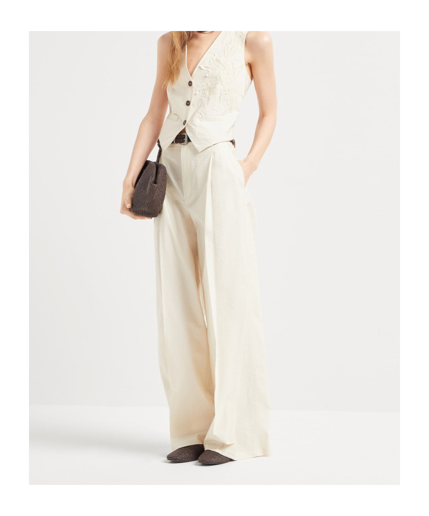 Brunello Cucinelli Wide-leg Trousers
