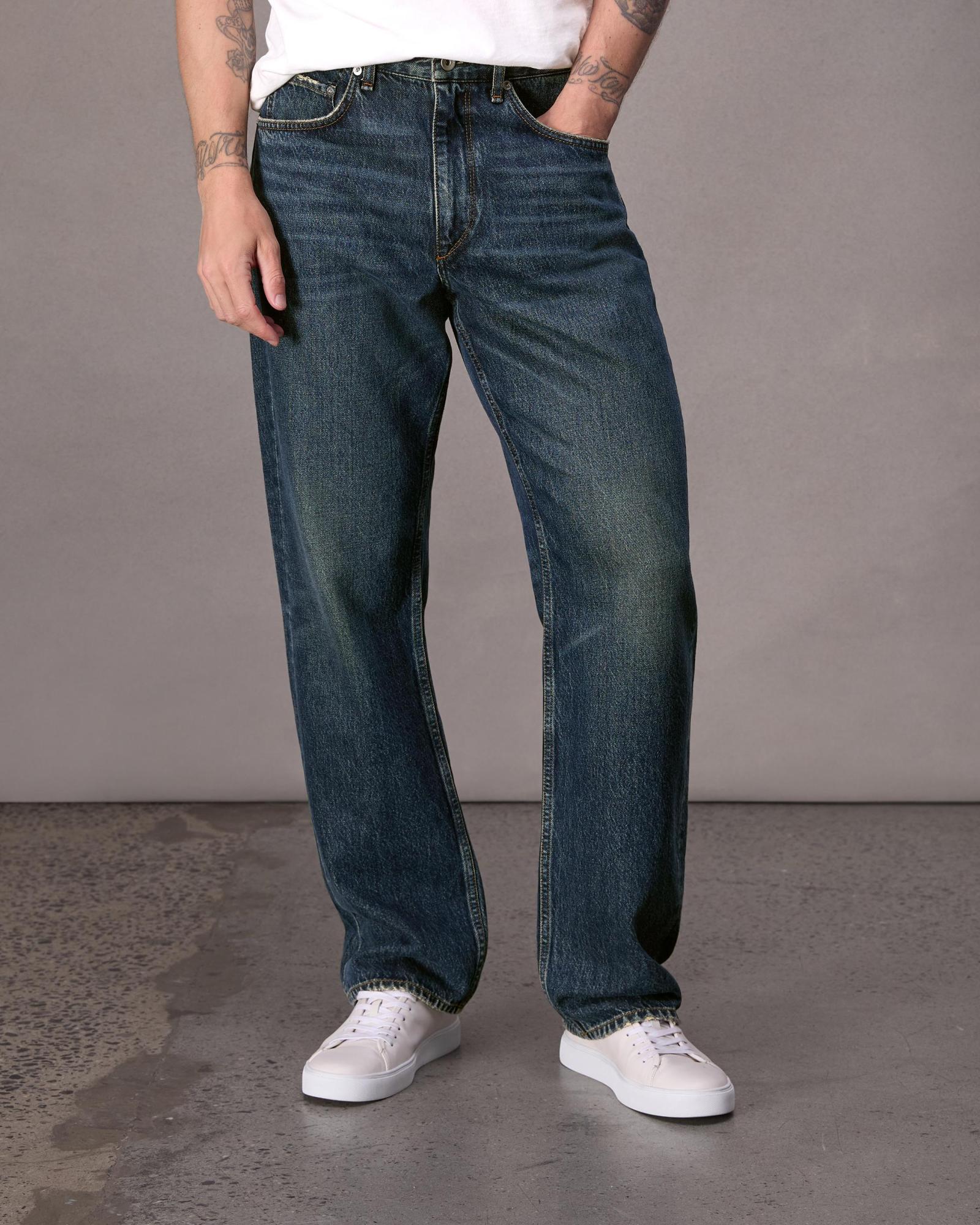RAG & BONE BELT-LOOP JEANS