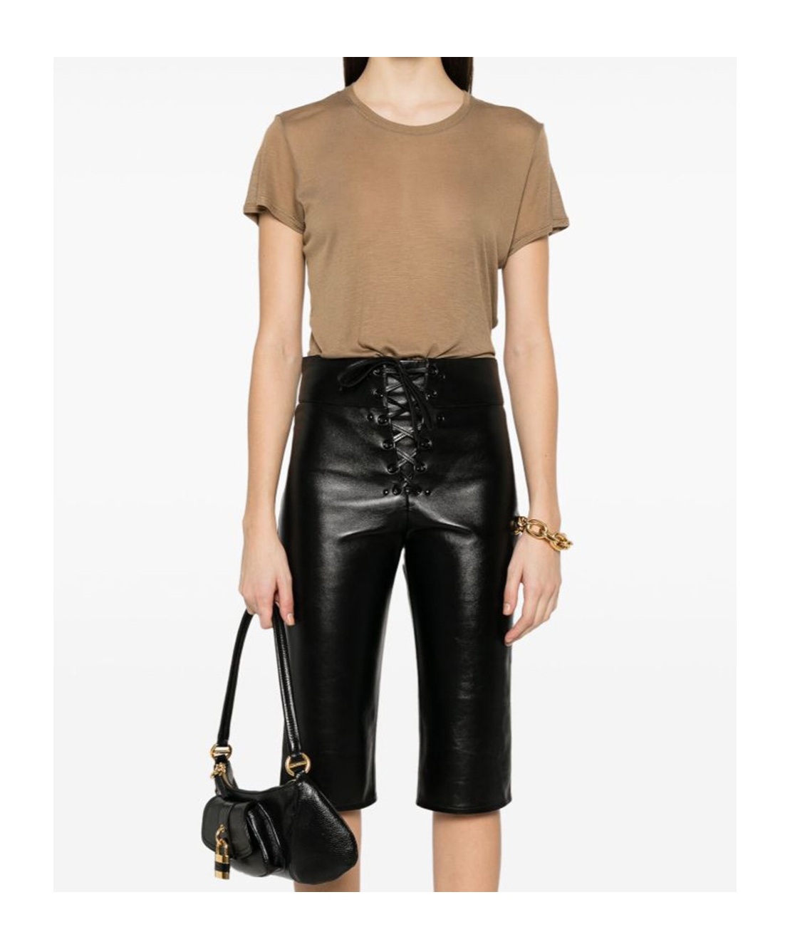 Tom Ford Semi-sheer T-shirt In Brown