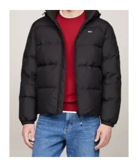 Tommy Hilfiger Essential Down Jacket In Black