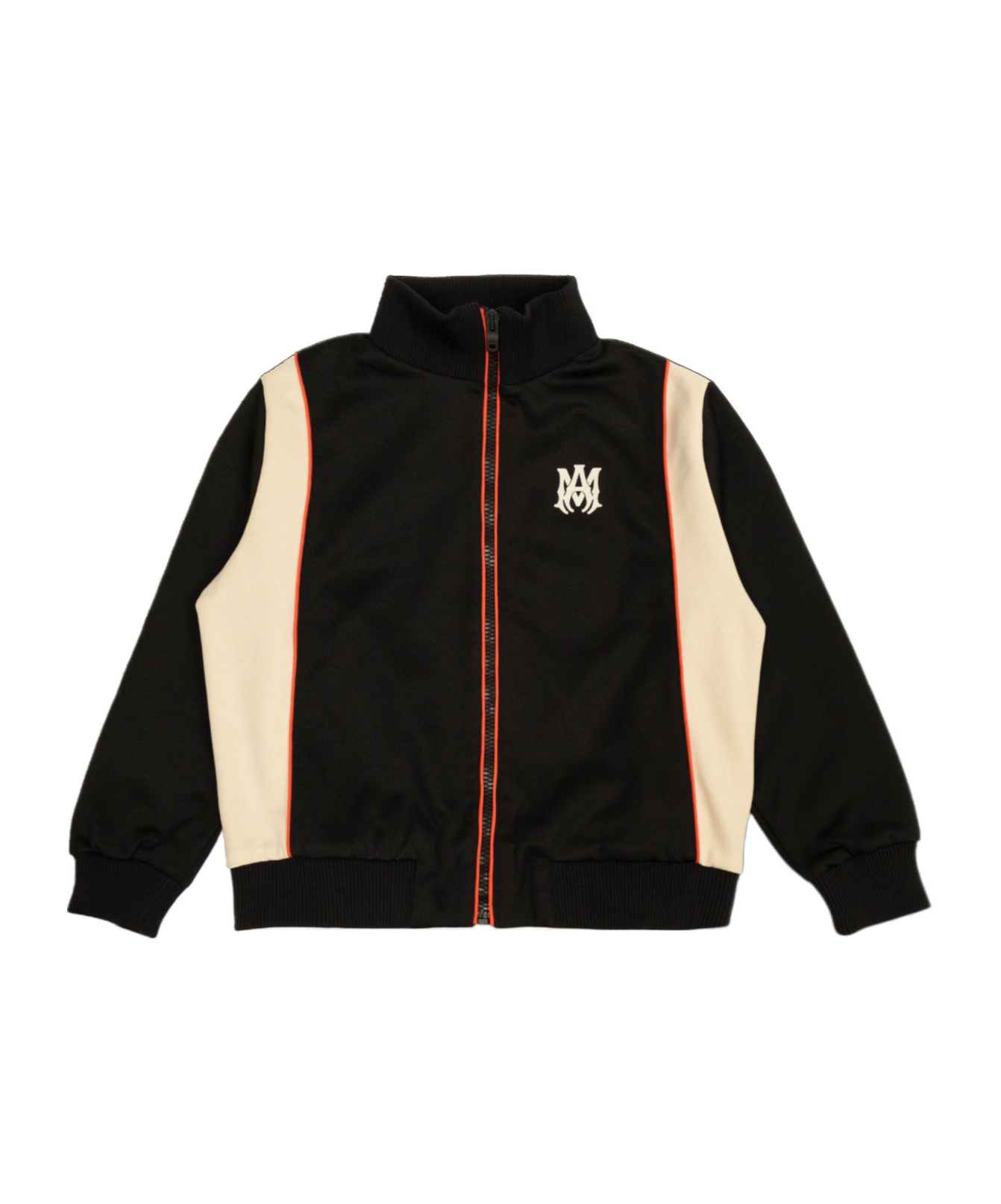 Amiri Logo-appliqué Zip-up Track Jacket In Black
