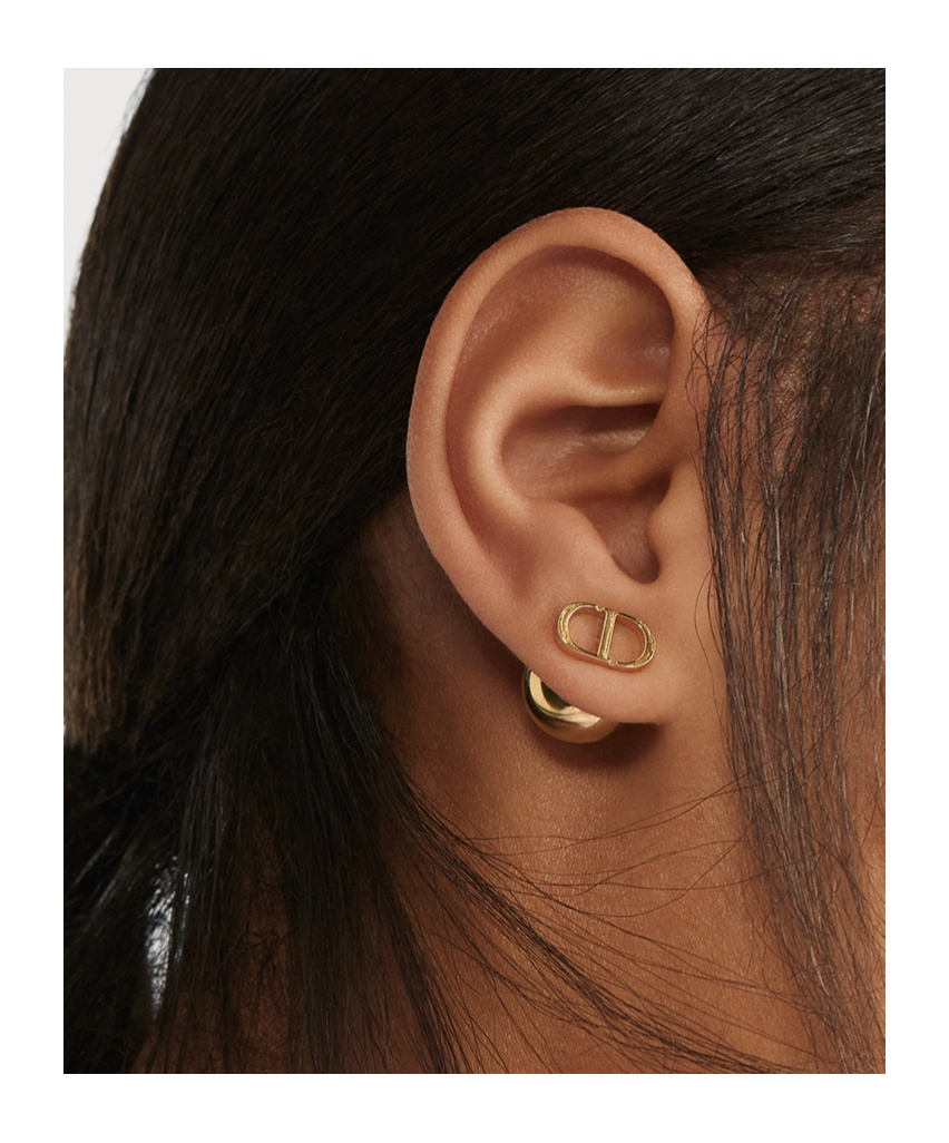 Dior Tribales Earrings In Gold