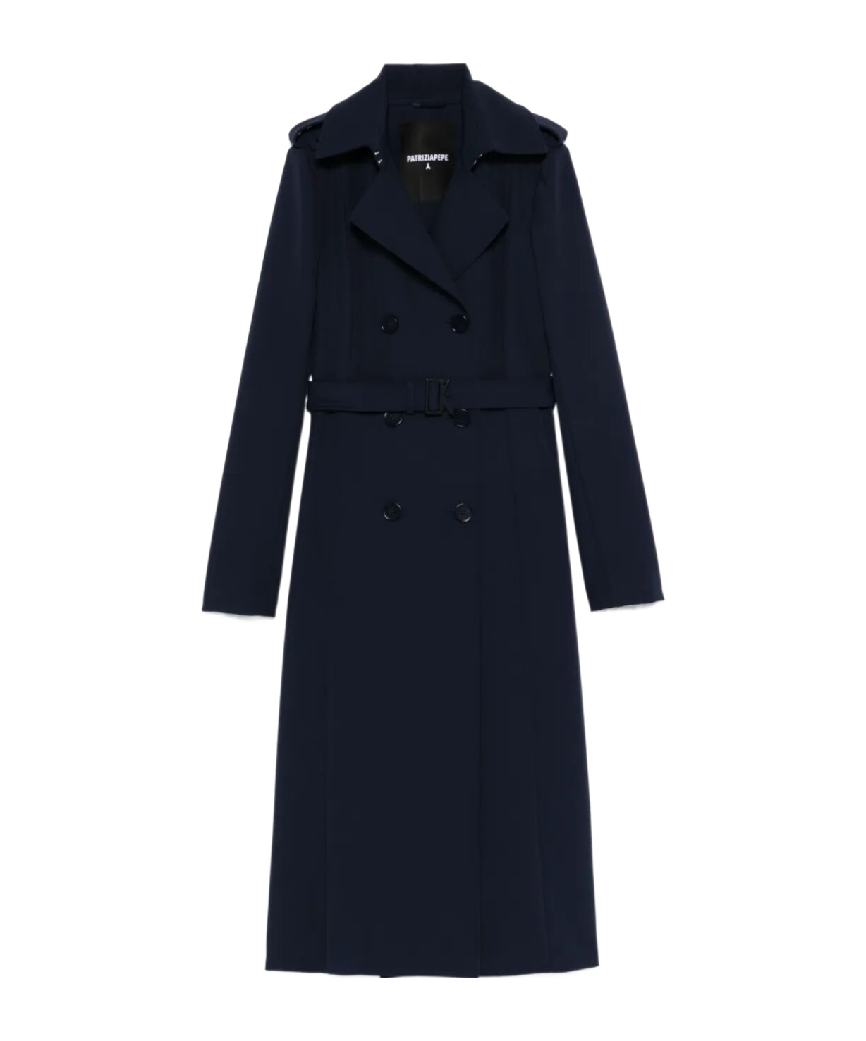 Patrizia Pepe Buckle-detail Trench Coat