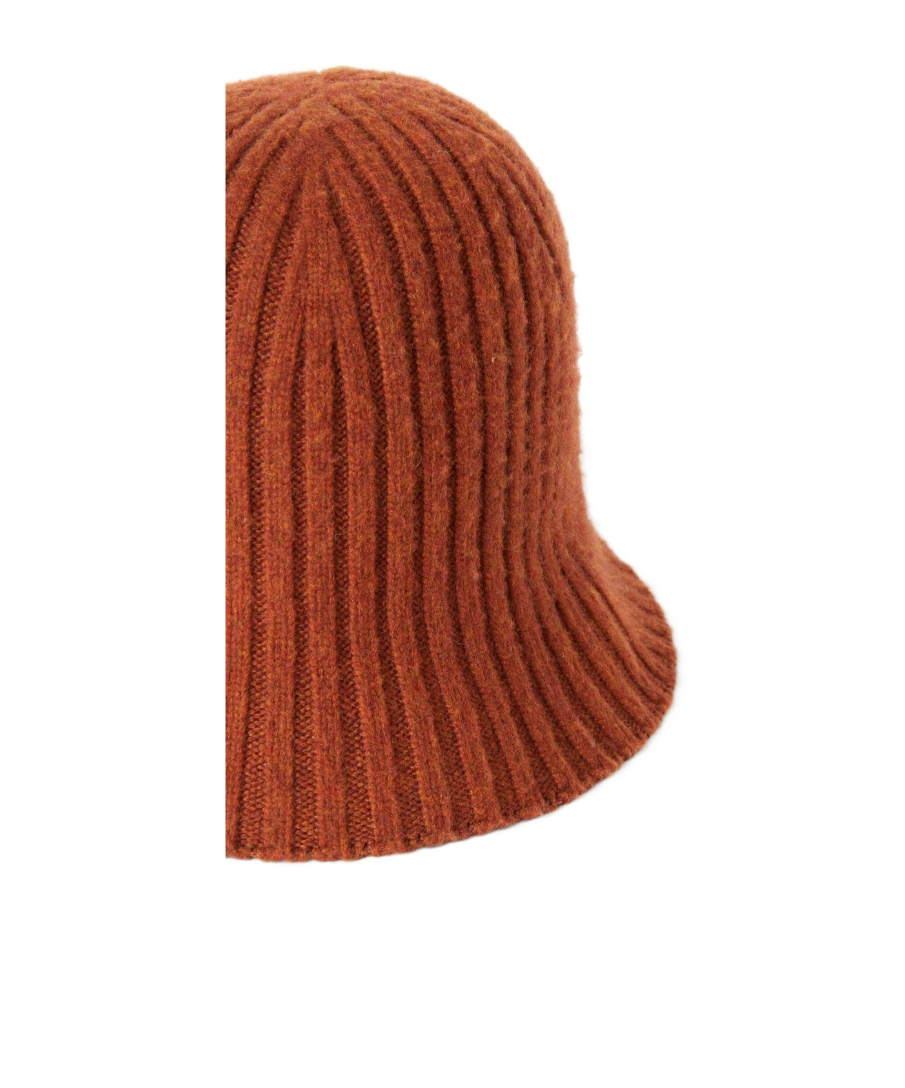 Loro Piana Rib Knitted Hat In Red
