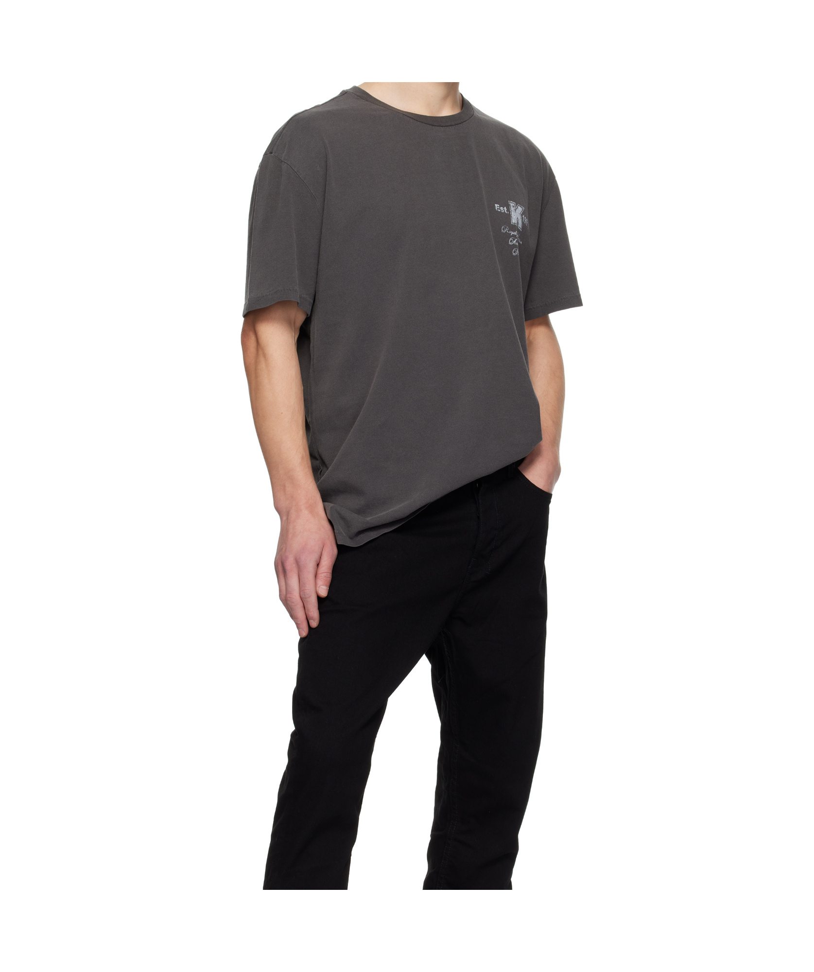 Shop Ksubi Lock Up Biggie T-shirt In Black