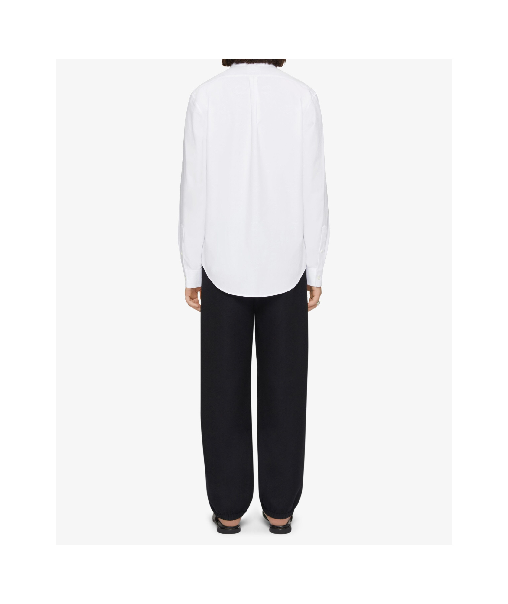 Givenchy Shirt In Monogram 72 Jacquard In White