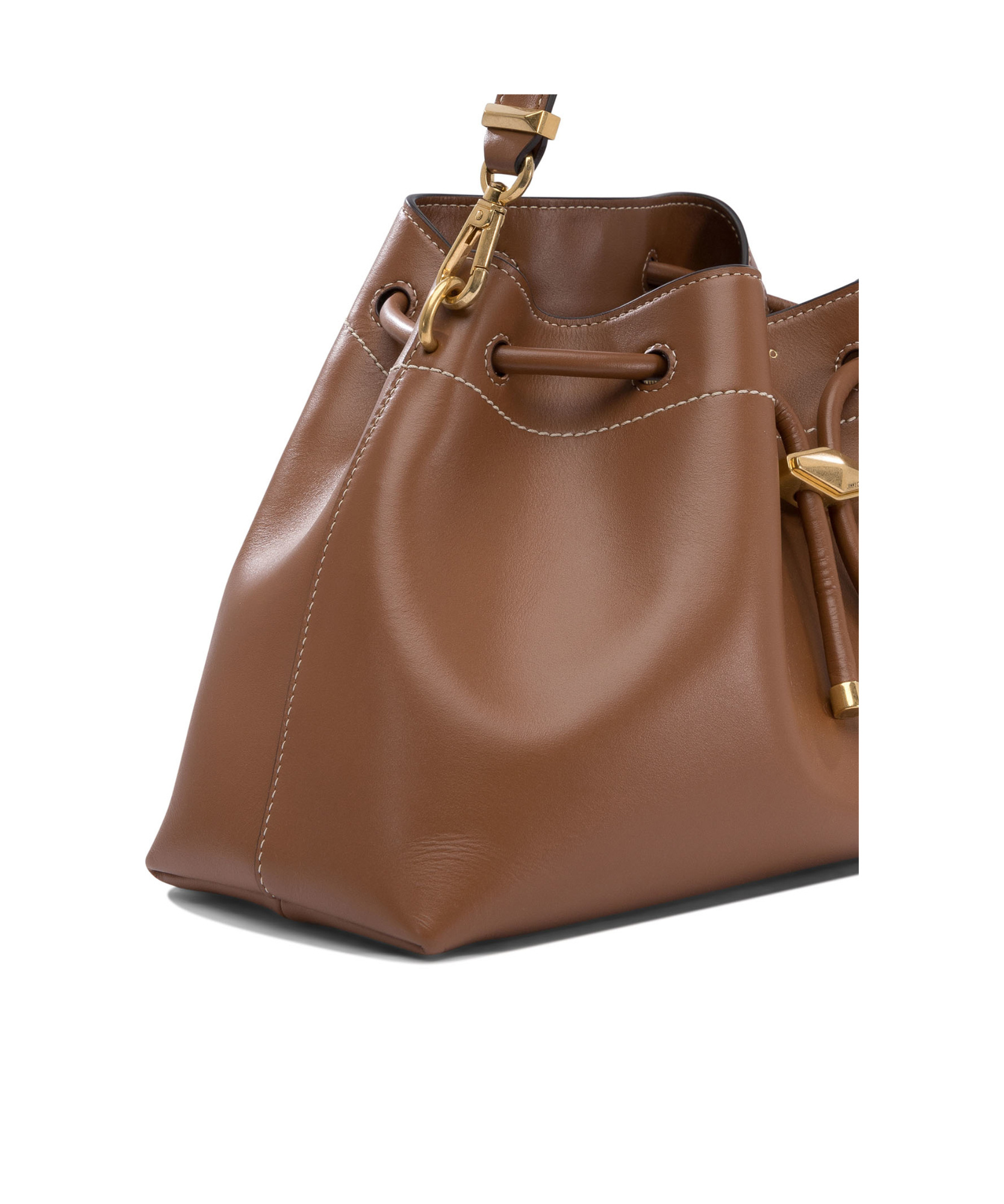 JIMMY CHOO DRAWSTRING SHOULDER BAG