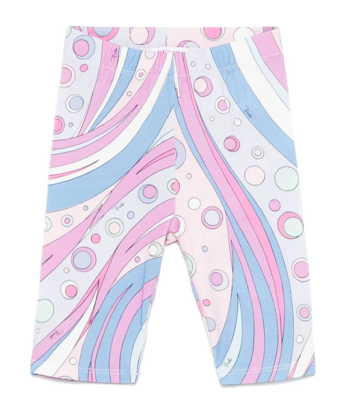 Pucci Elastic Waist Pants In White