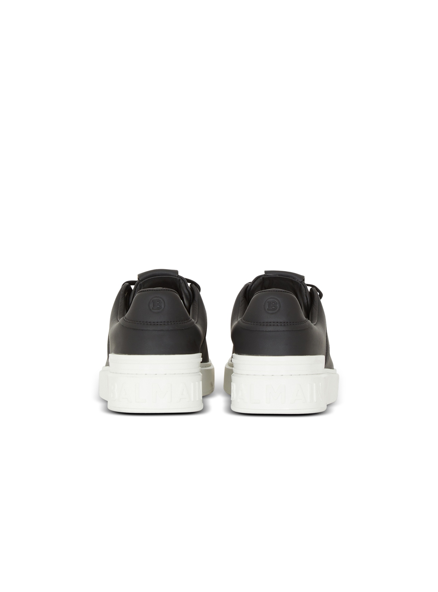 Balmain B-court Sports Shoes In Black