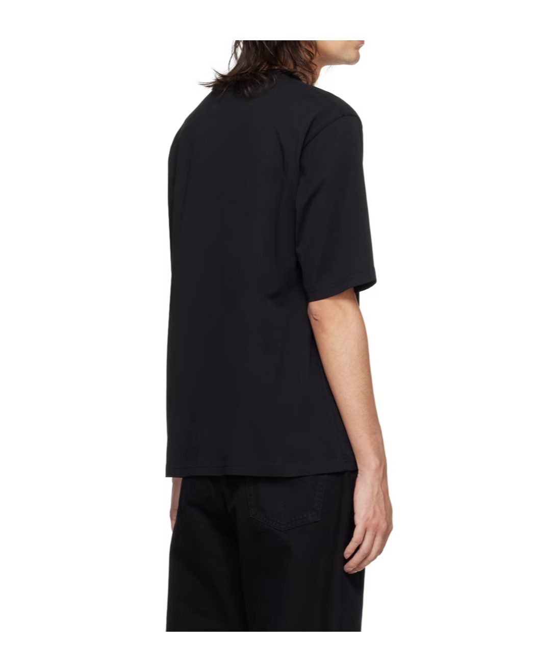 Moschino Logo-print Cotton T-shirt In Black