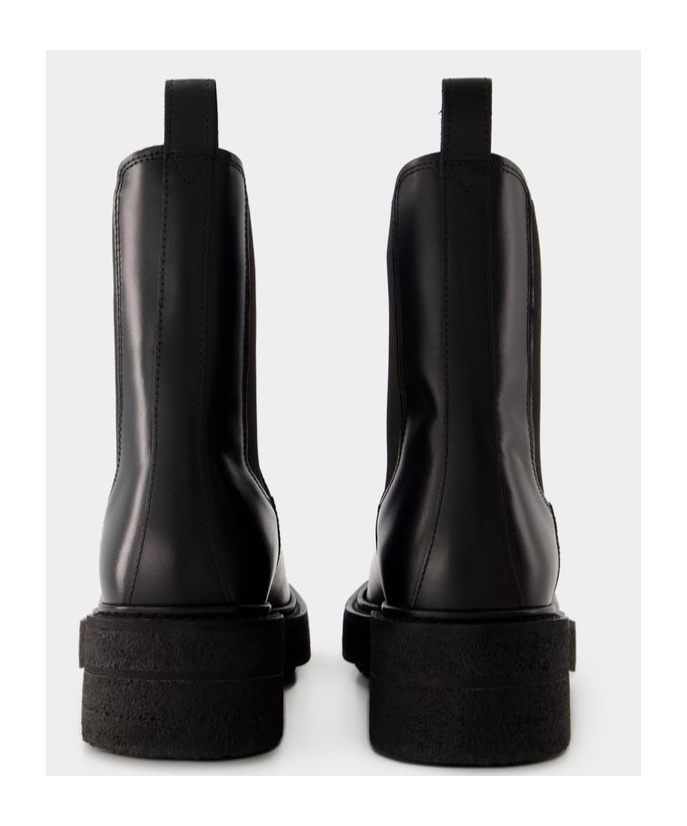 Eytys Ortela Ii 50mm Leather Boots In Black