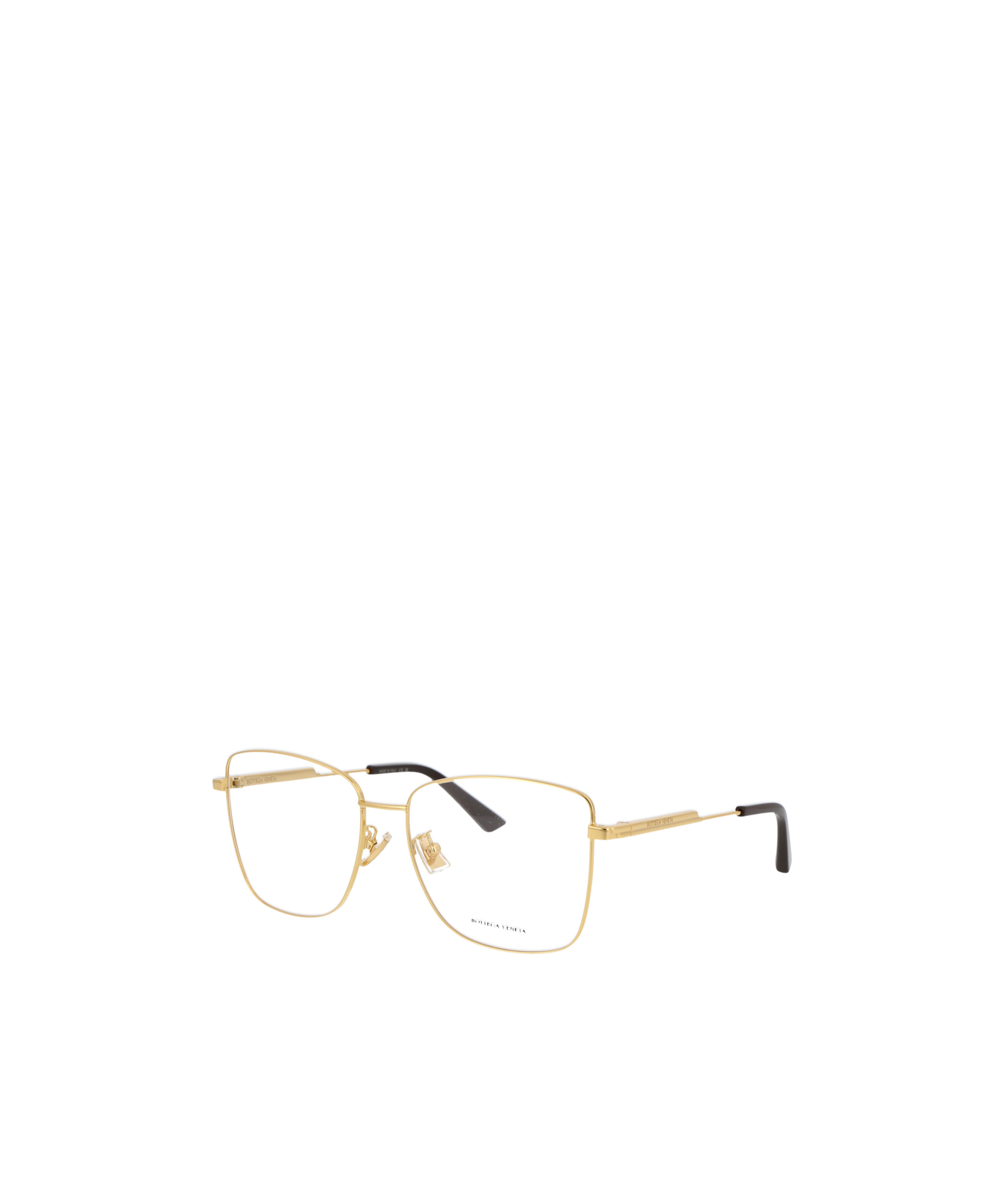 Bottega Veneta Logo Flat Mirror In White