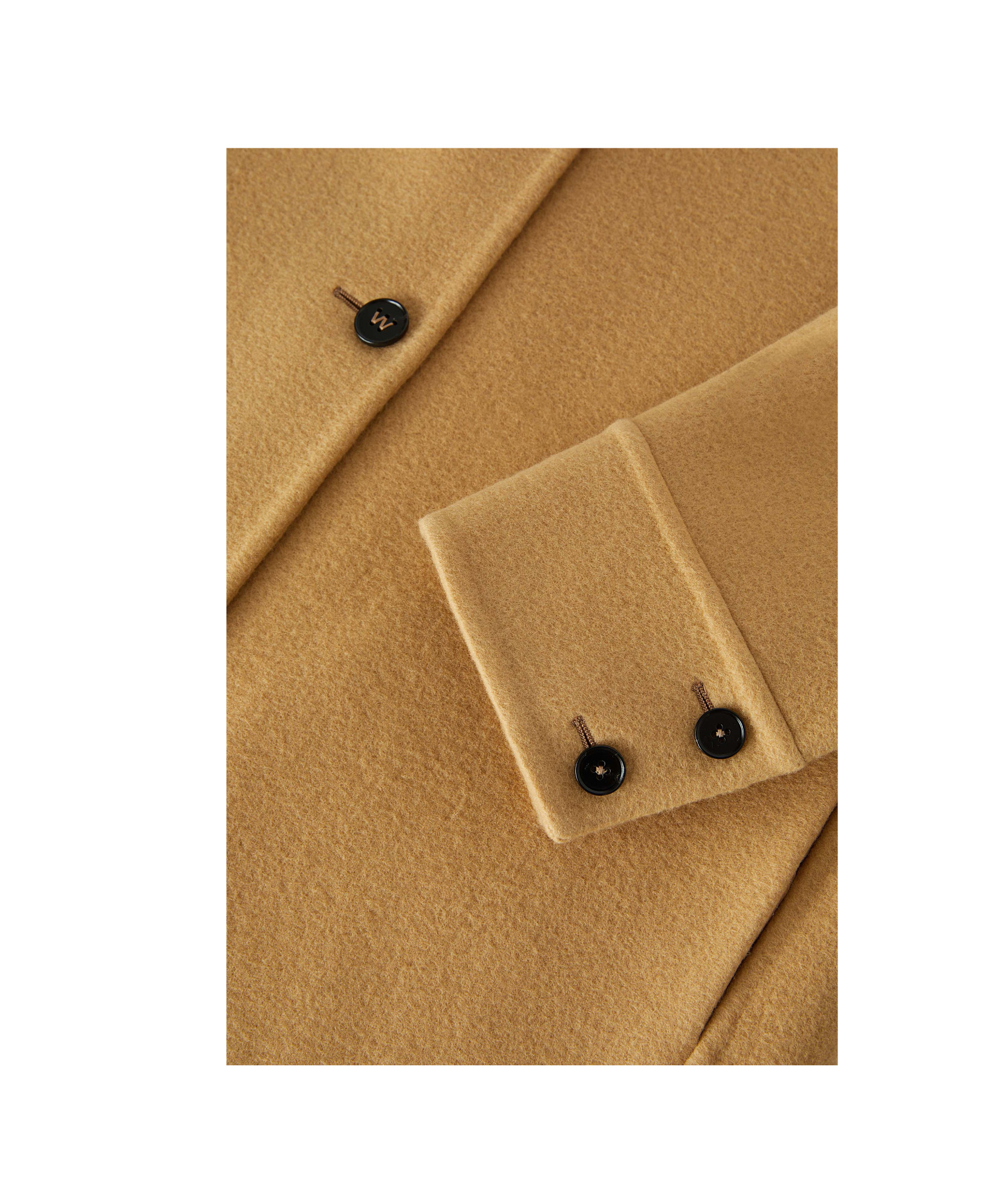Jil Sander Virgin Wool Single-breasted Coat In Nude