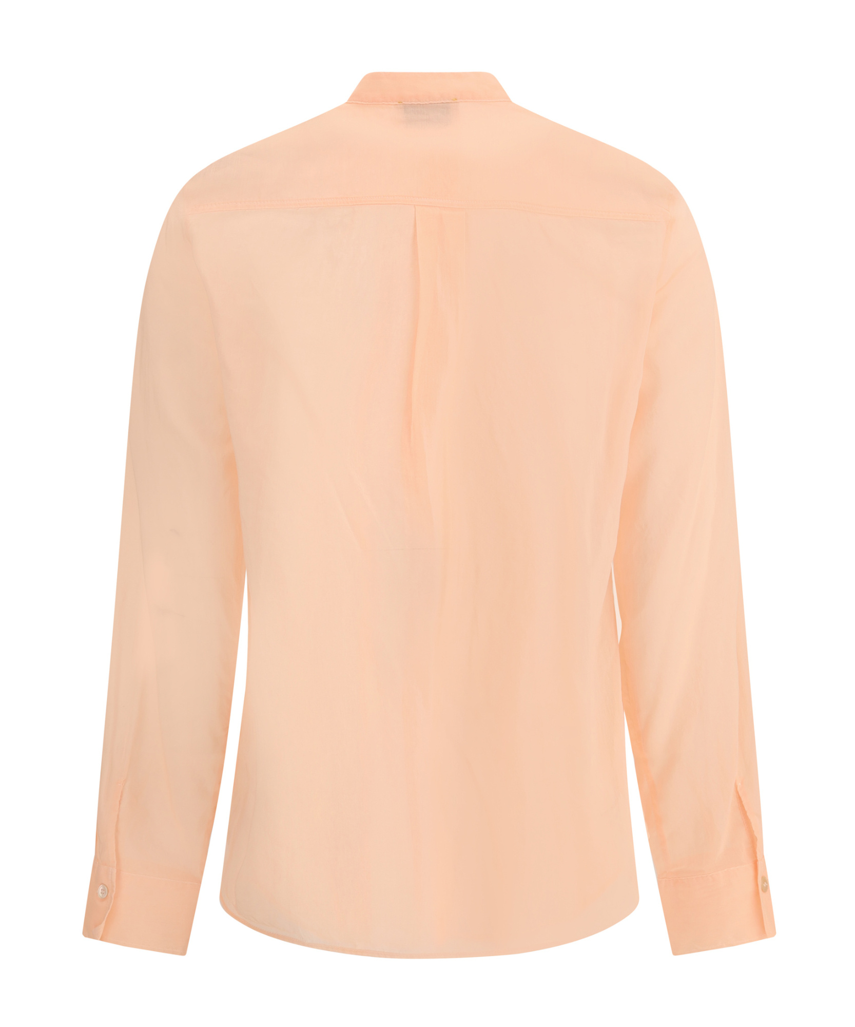 Shop Forte Forte Band-collar Shirt In Nude