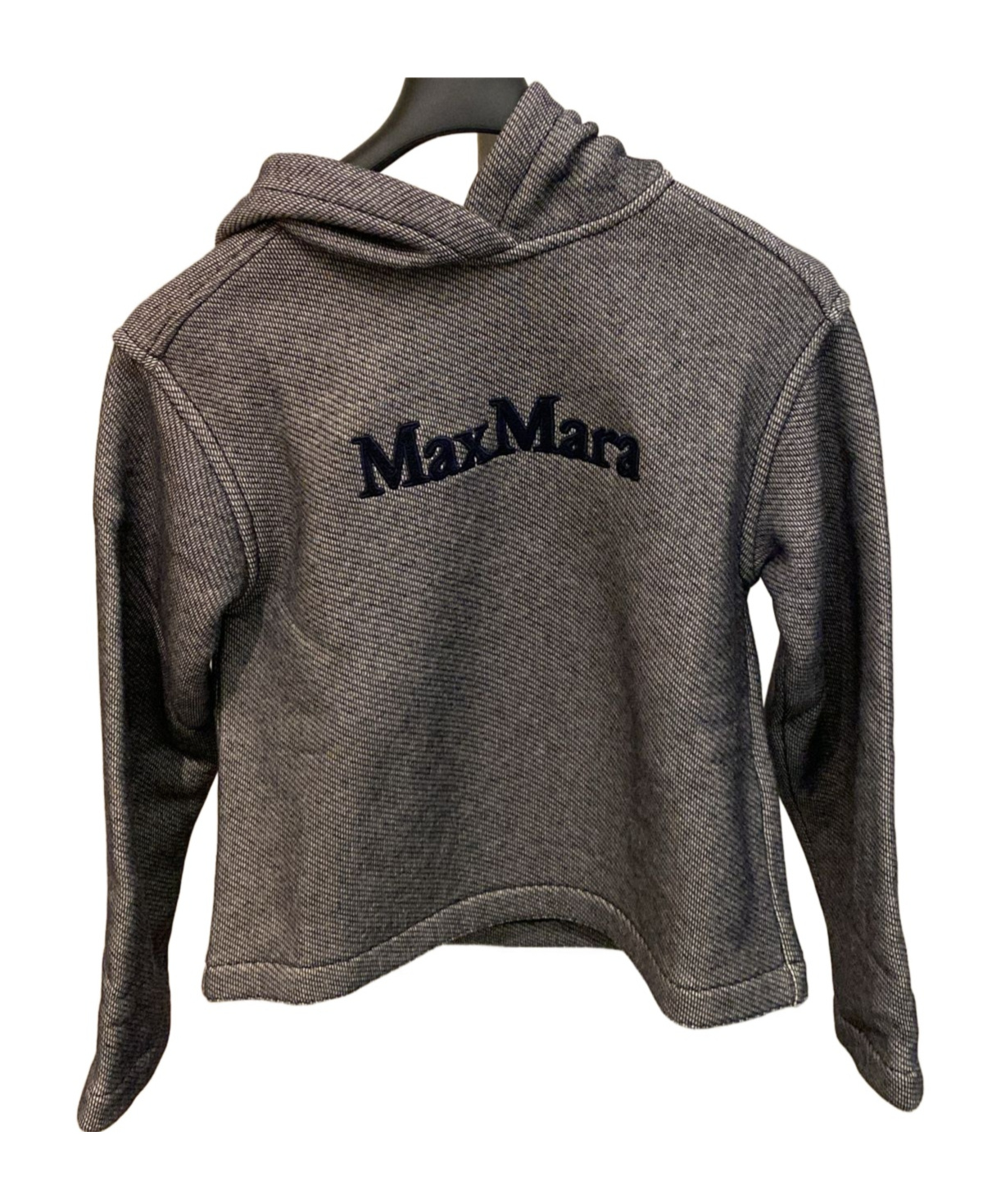 Max Mara Long Sleeve Sweatshirt In Black