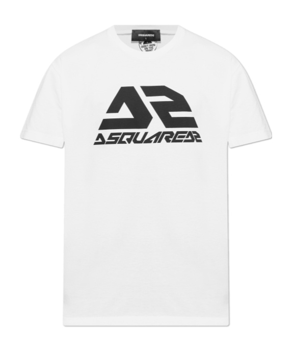 Dsquared2 Men's Cotton T Shirt In White