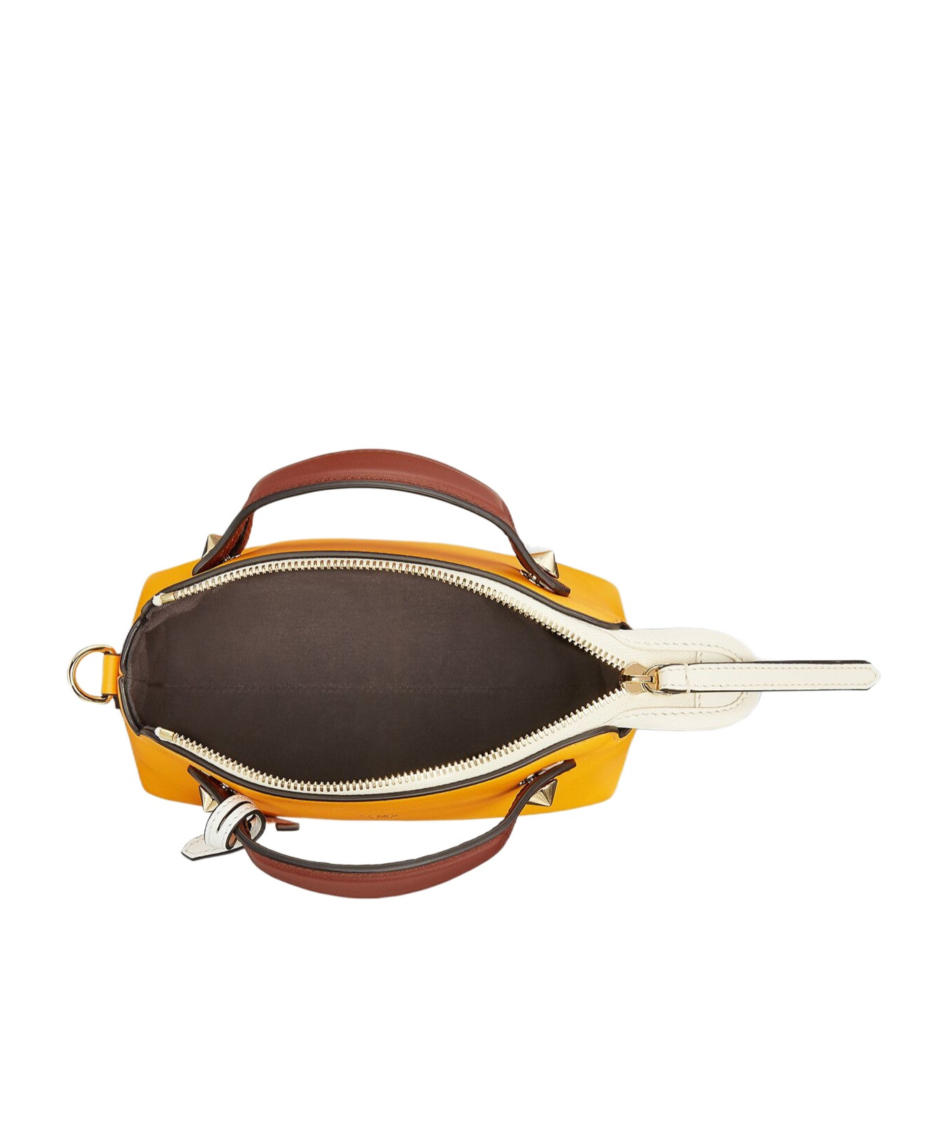 Fendi Mini By The Way Tote Bag In Yellow