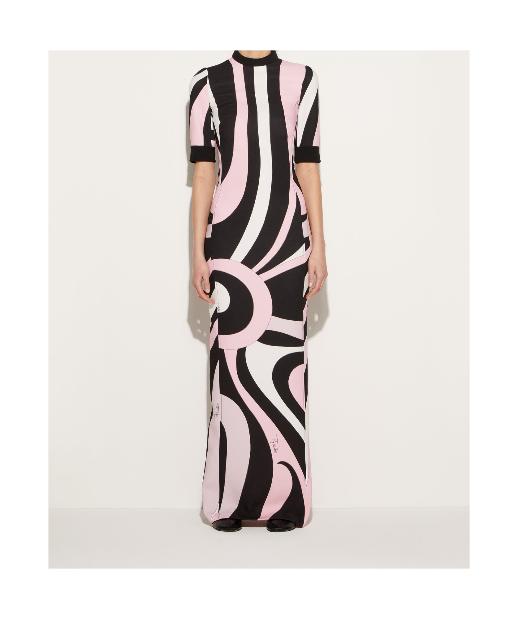 Pucci Printed Dress In Black