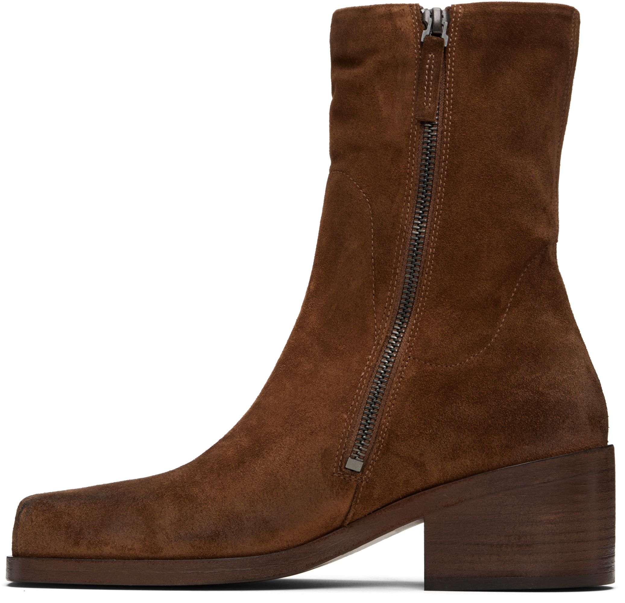 Marsèll Cassello Ankle Boots In Brown