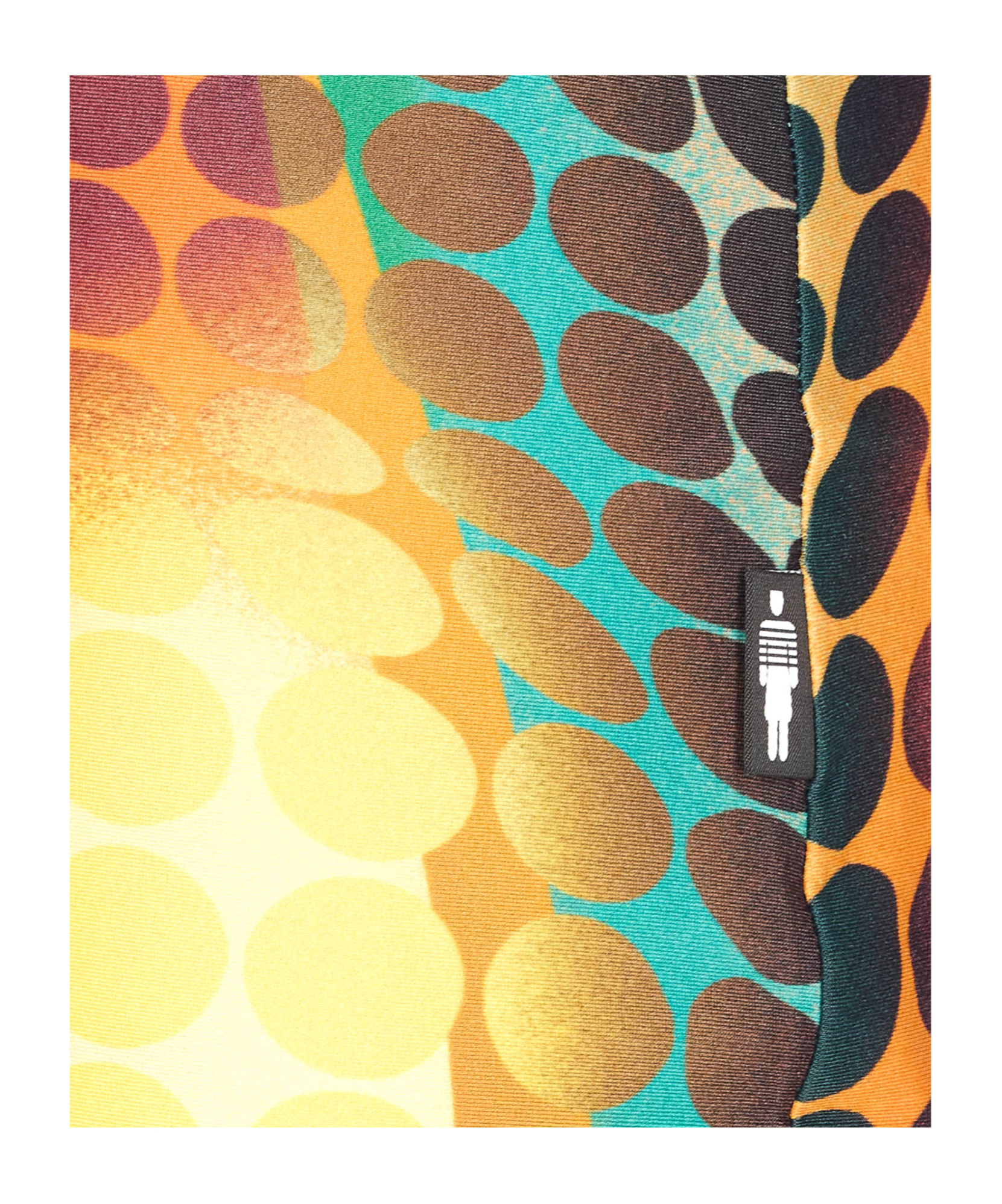 Jean Paul Gaultier Women S Re-edition Dots Skirt Orange In Multi