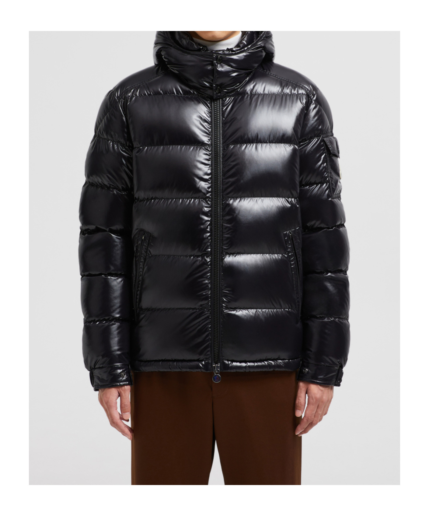 Moncler Doudoune Courte Gebroulaz In Black