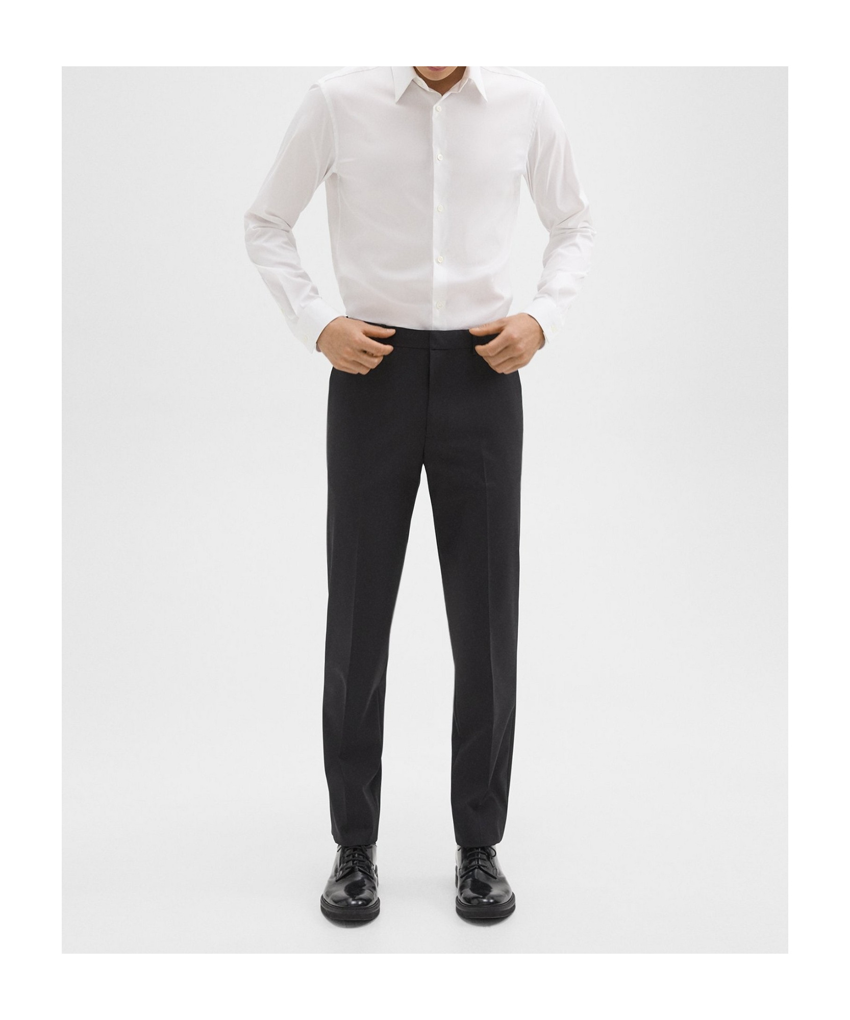 THEORY MAYER PANT IN STRETCH WOOL