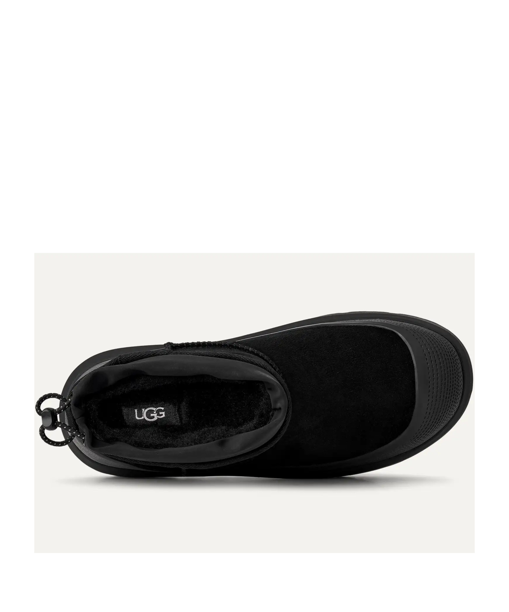 Ugg Suede Classic Ultra Mini Weather Hybrid Ankle Boots In Black