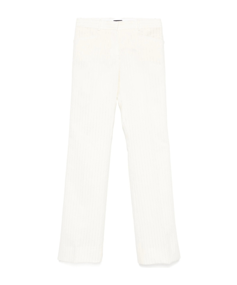 Tom Ford Belt Loops Slacks In White