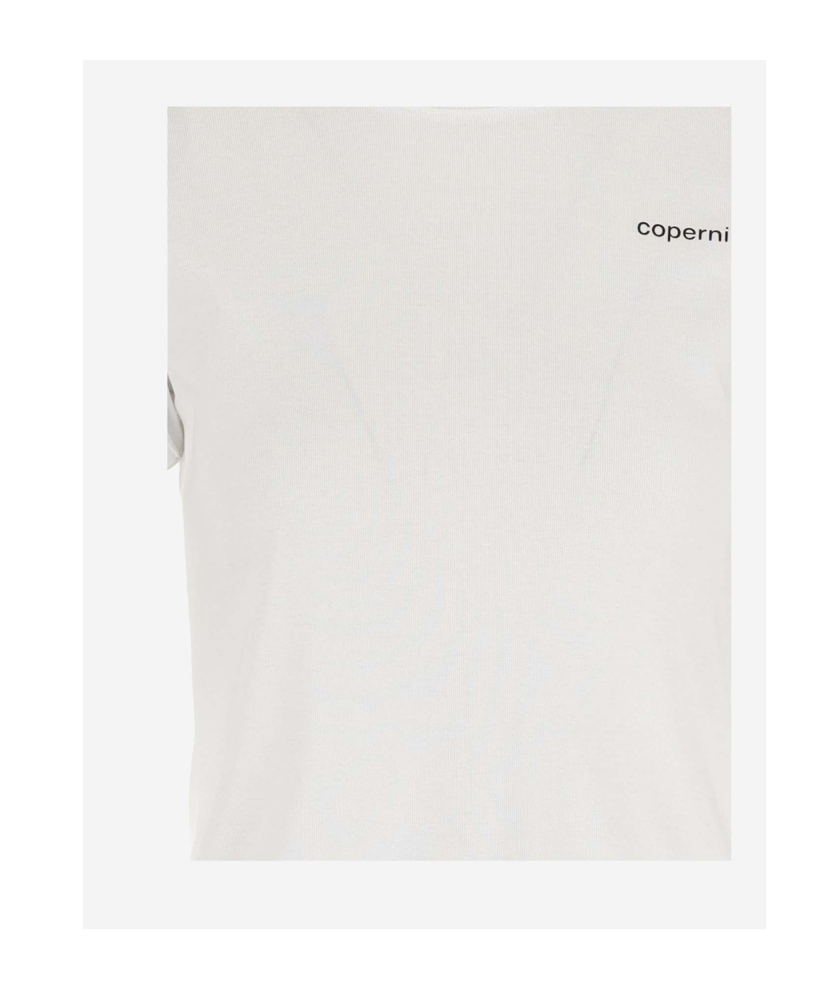 Coperni T-shirt Col Rond En Coton In White