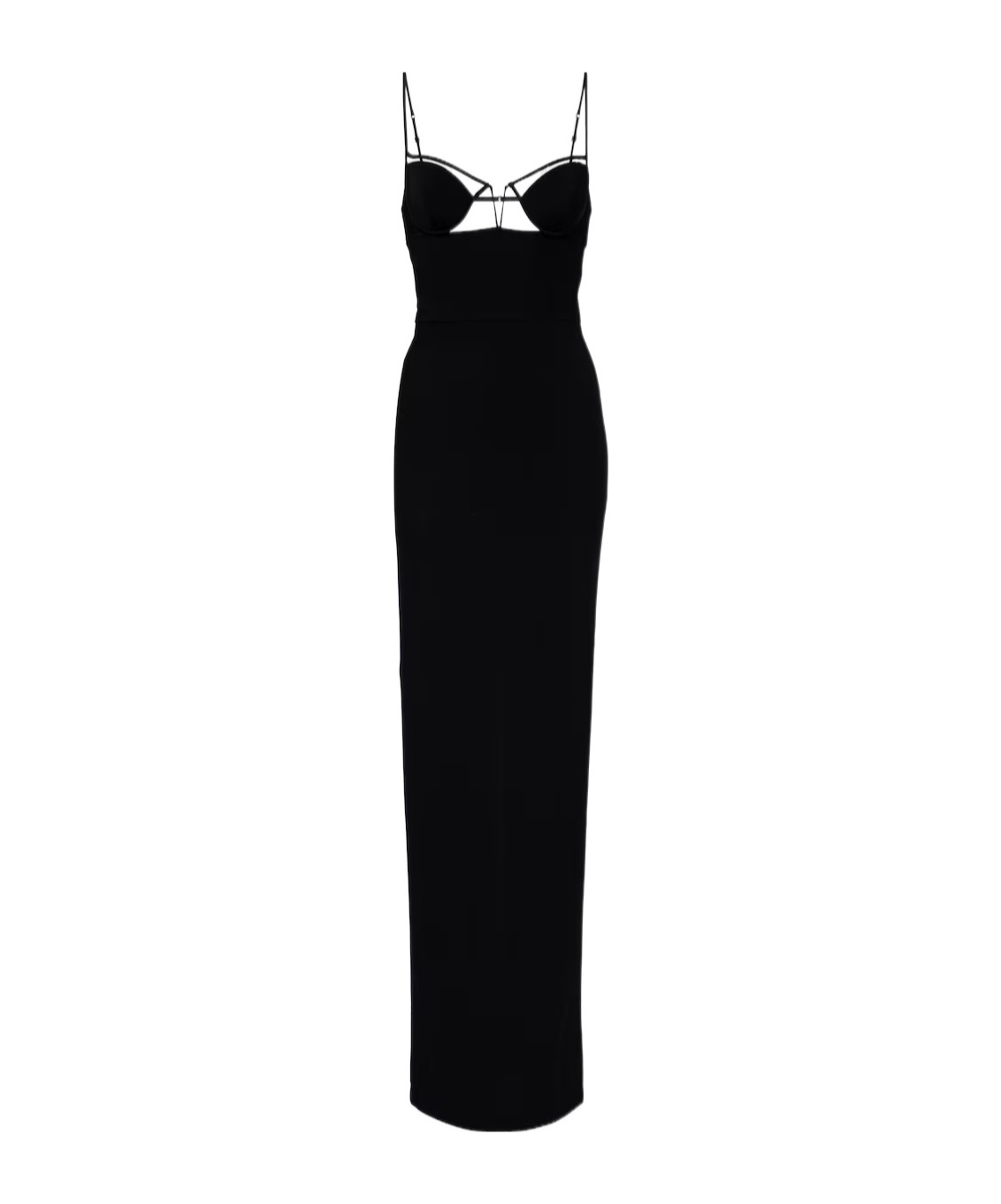 Nensi Dojaka Cutout Gown In Black