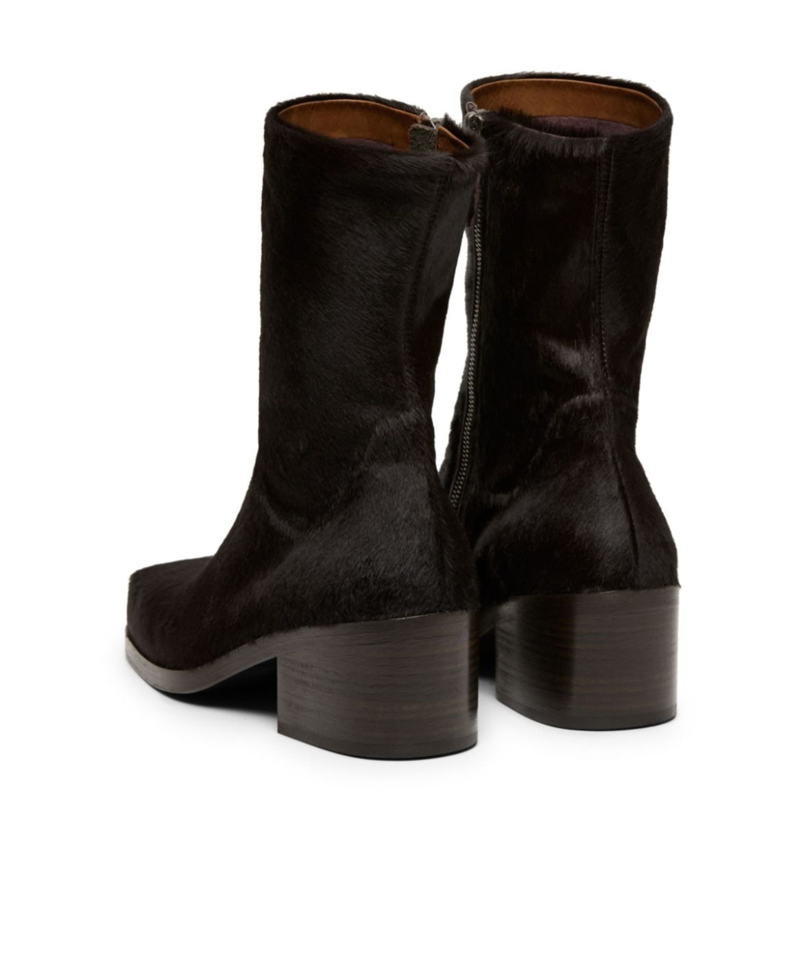 Marsèll Thick Heeled Short Boots In Black