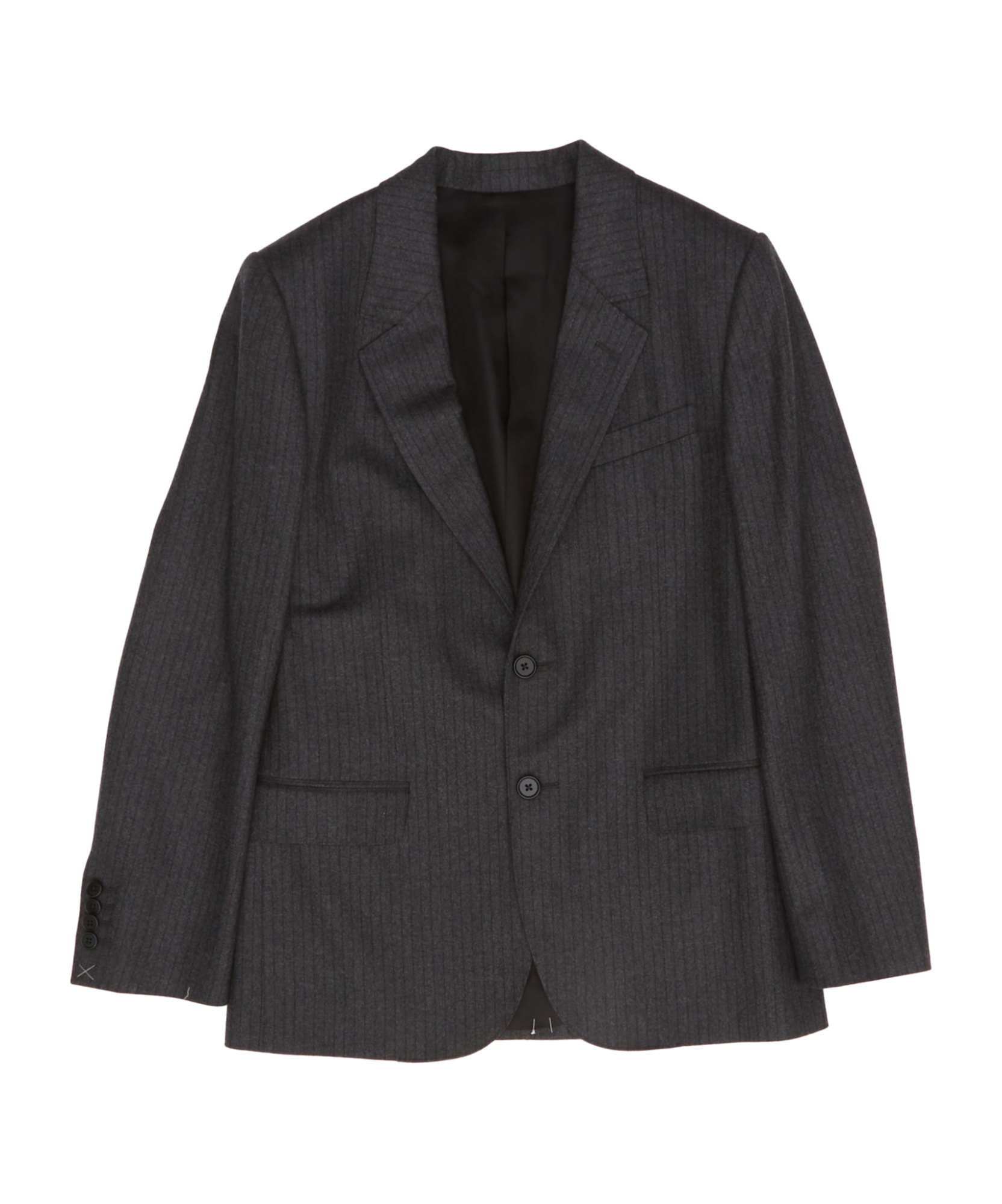 Celine Long-sleeved Suit Coat In Black