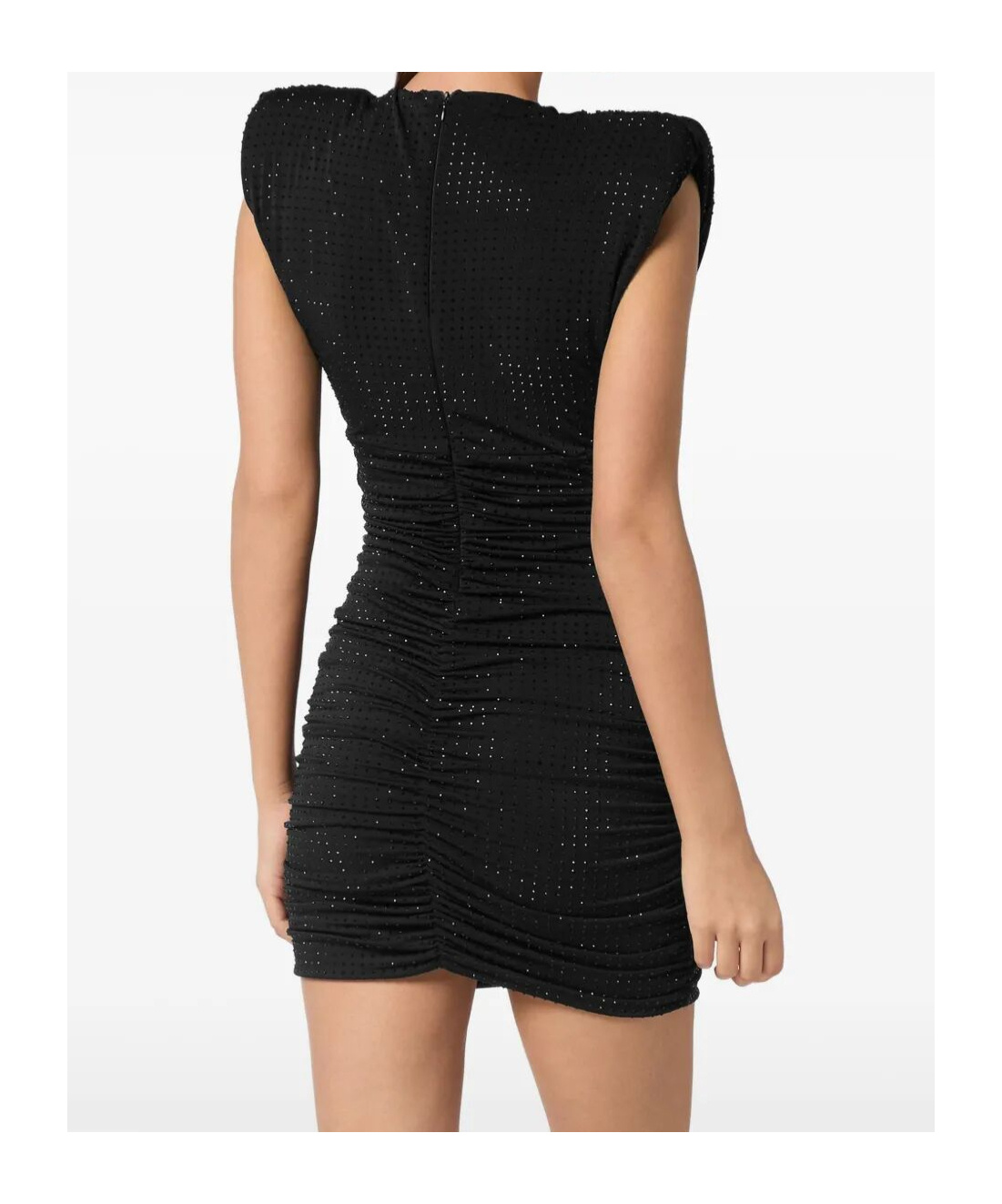 Shop Philipp Plein Jersey Mini Dress