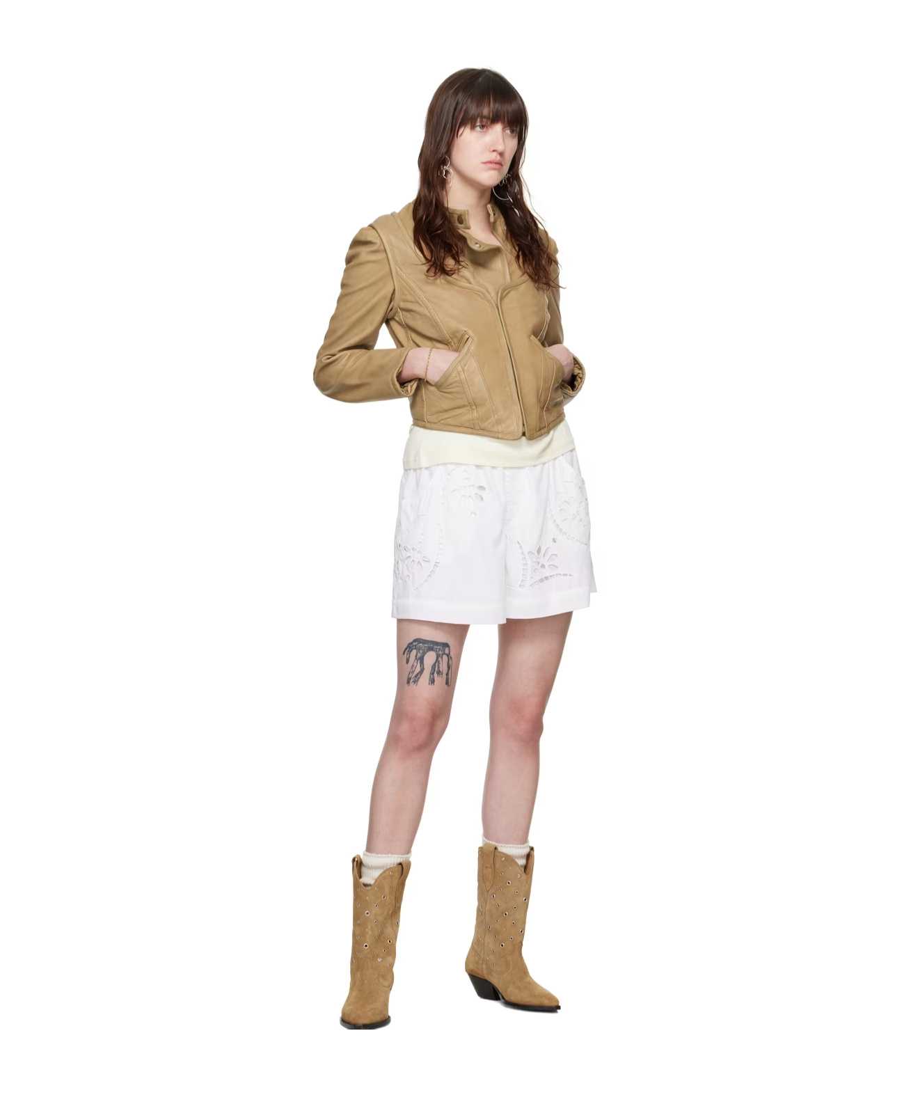 ISABEL MARANT ALEXANDRA LEATHER JACKET