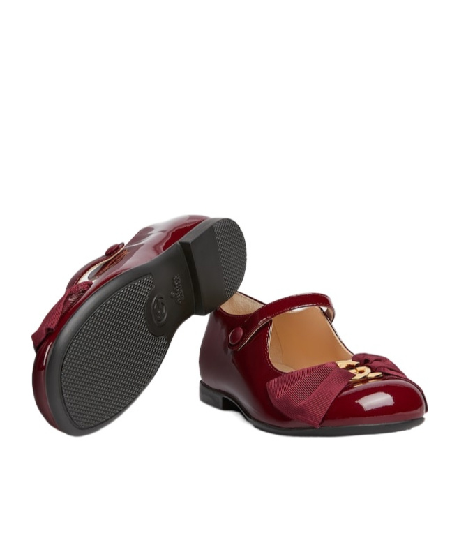 Gucci Ballet Flat In Red