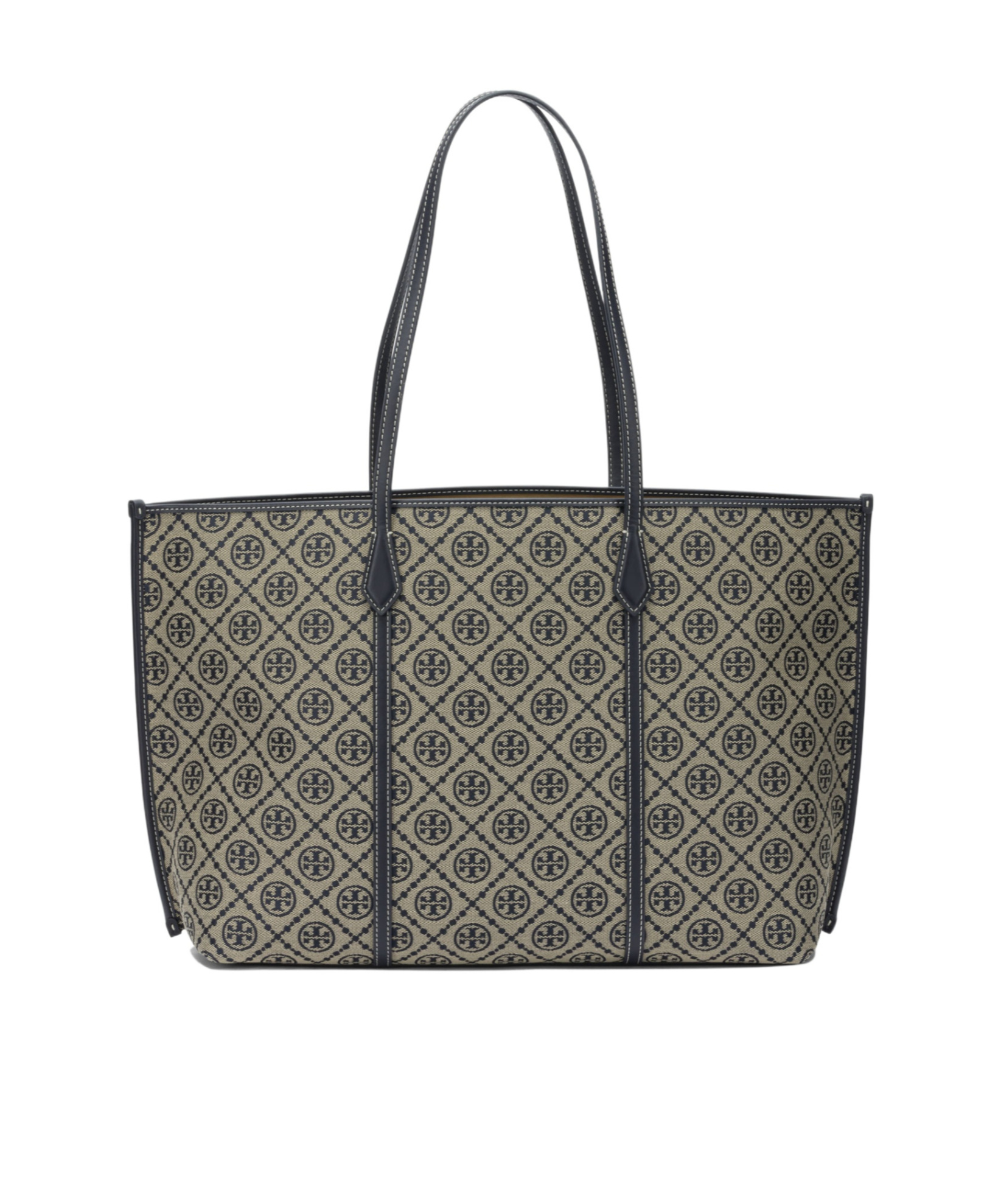 Tory Burch Tote Bags With Front Pocket And Top Handles In Blue