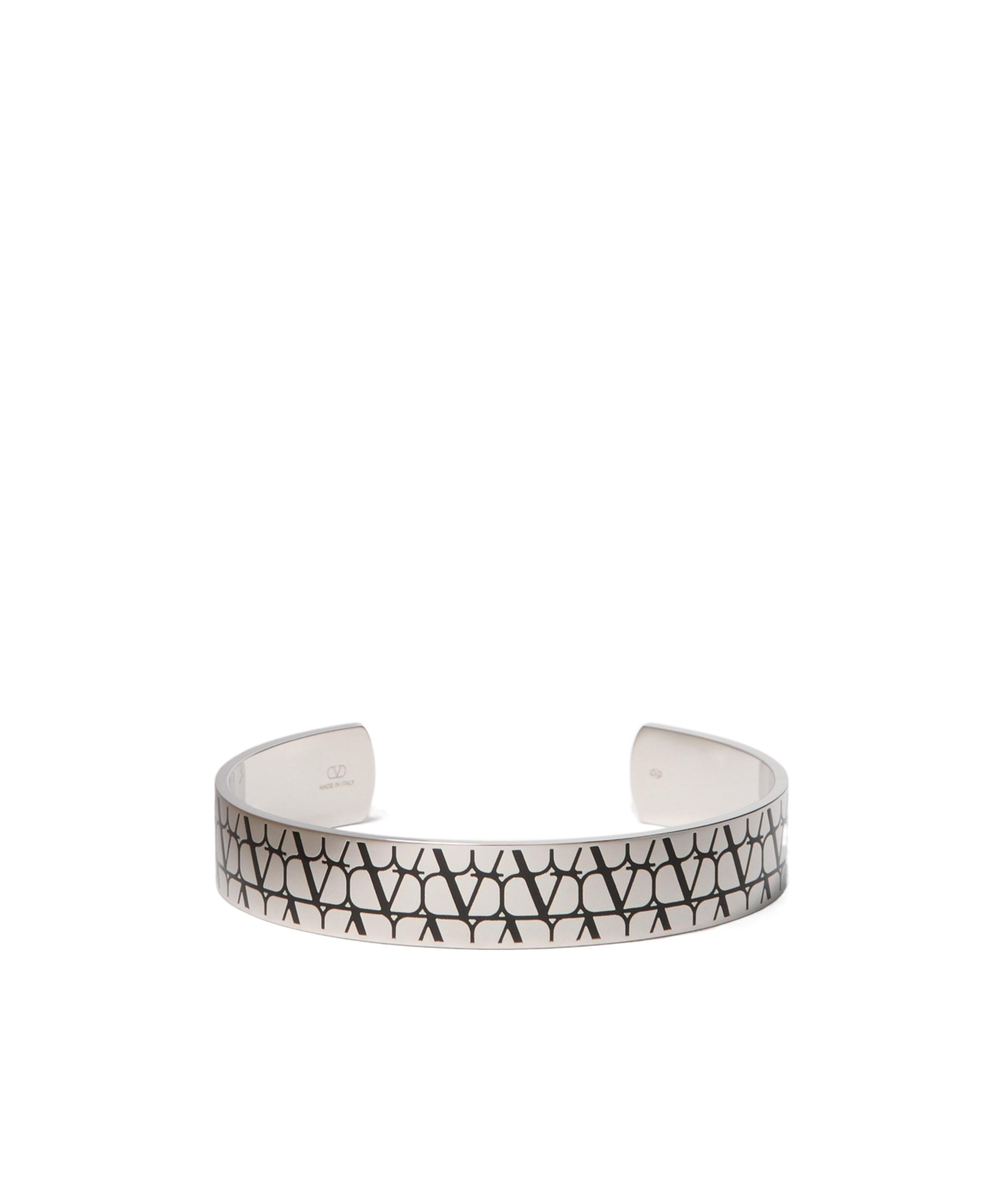 Valentino Vlogo Bracelet In White