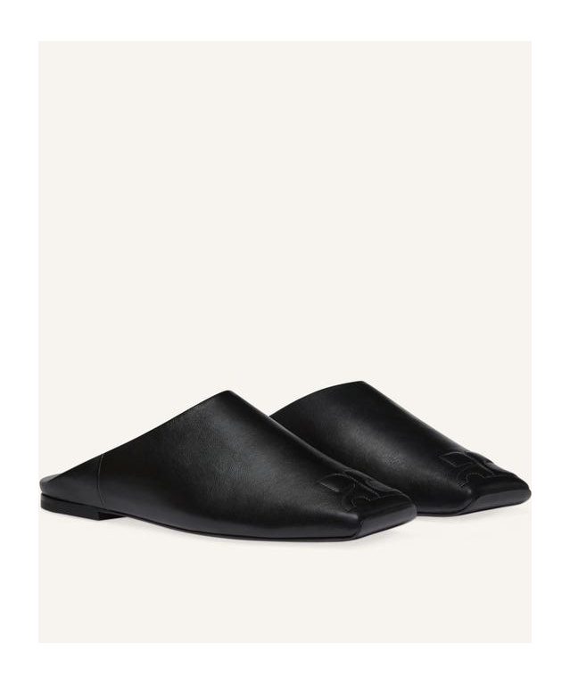 Shop Courrèges Heritage Mules In Black