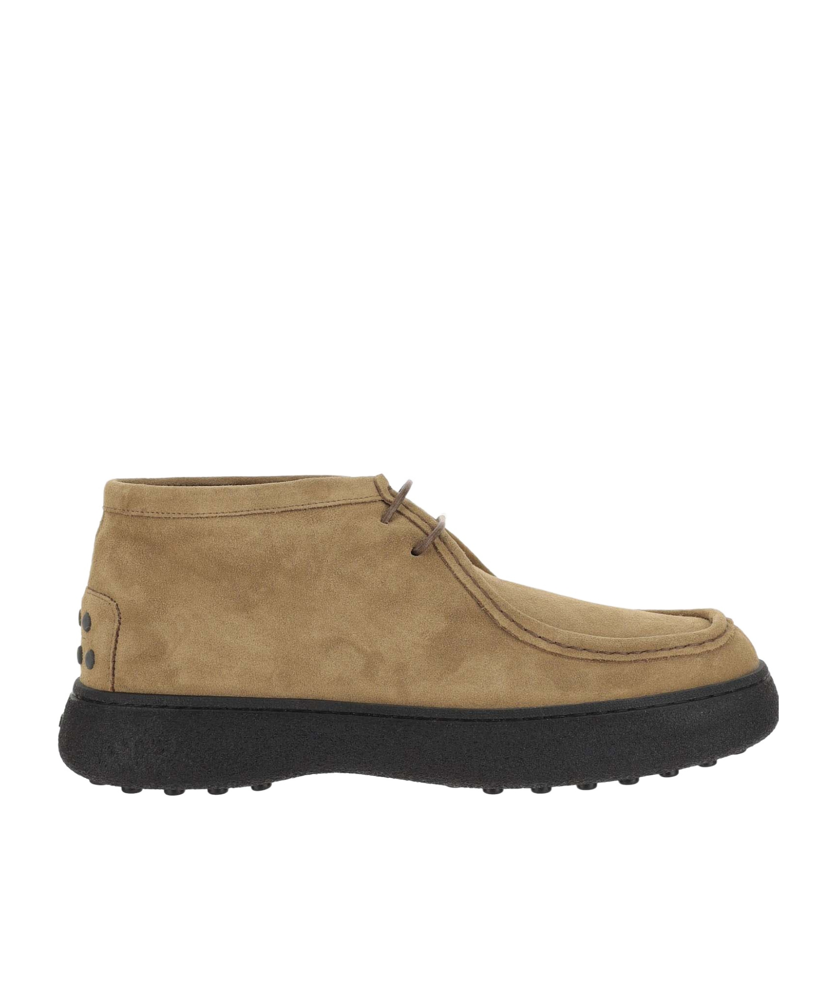 Tod's Burlotto Gommino Lace-up Boots In Brown