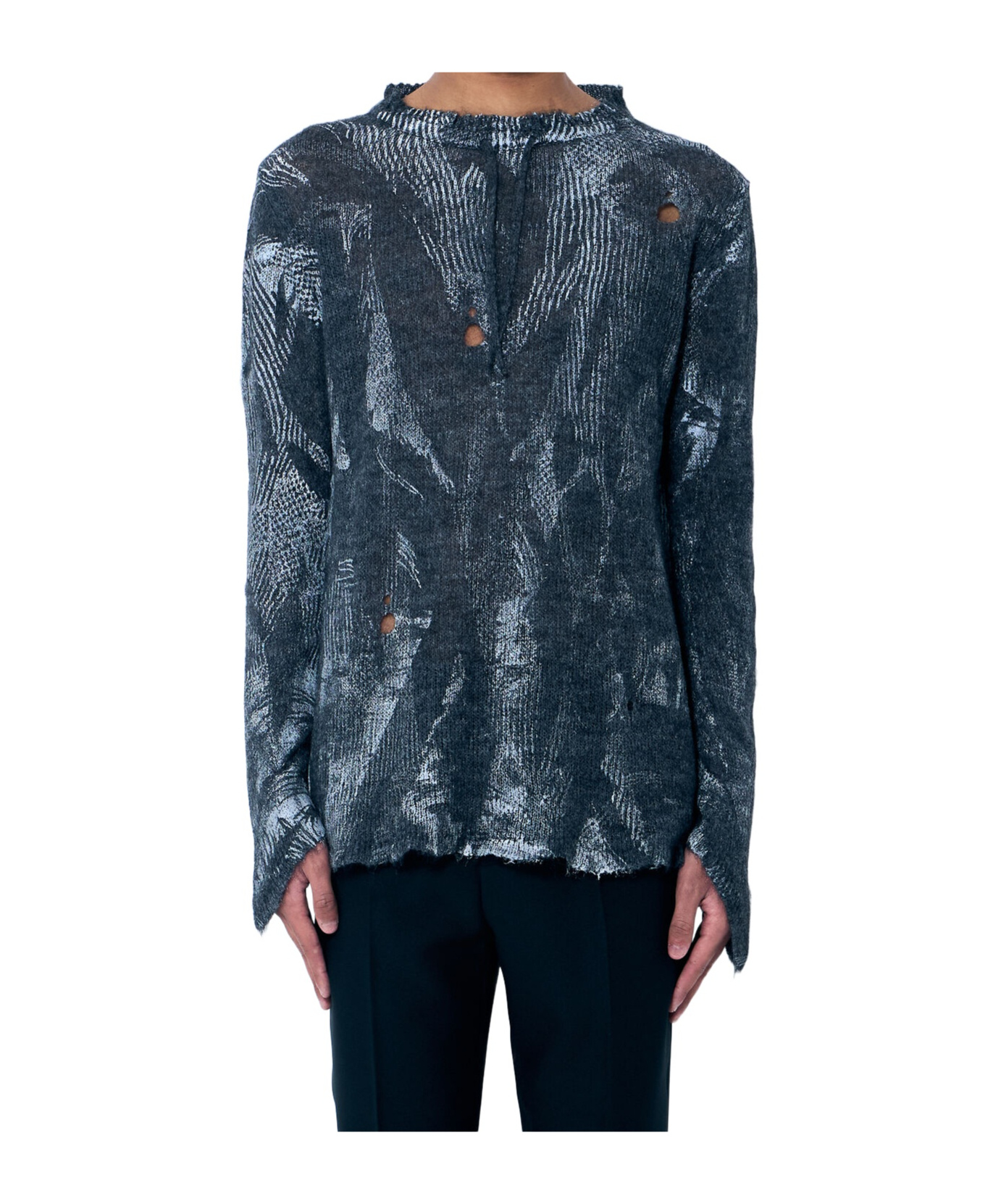 Vivienne Westwood Hi-vis Sweater In Blue
