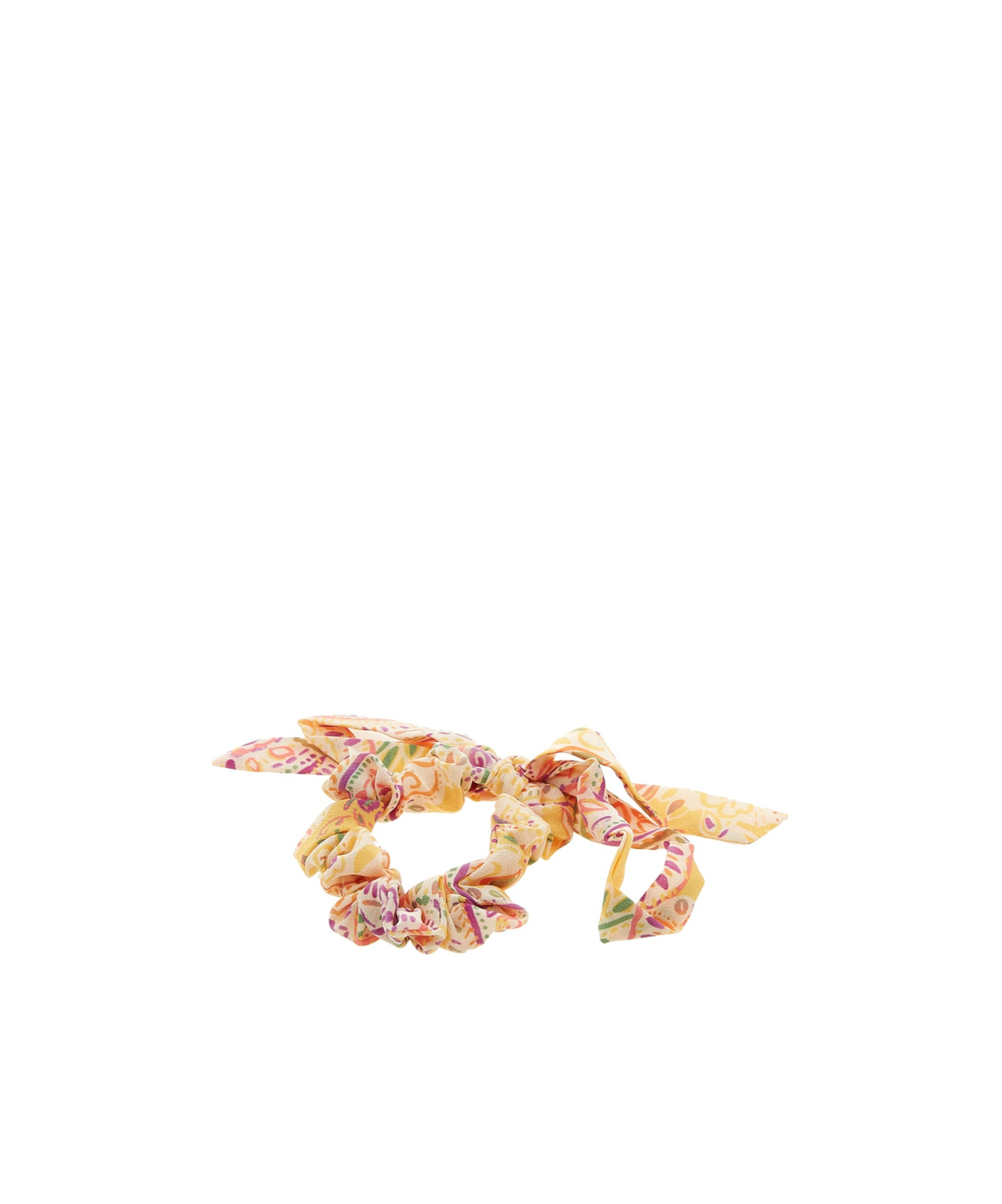 Etro Logo Hair Accessories In Yellow